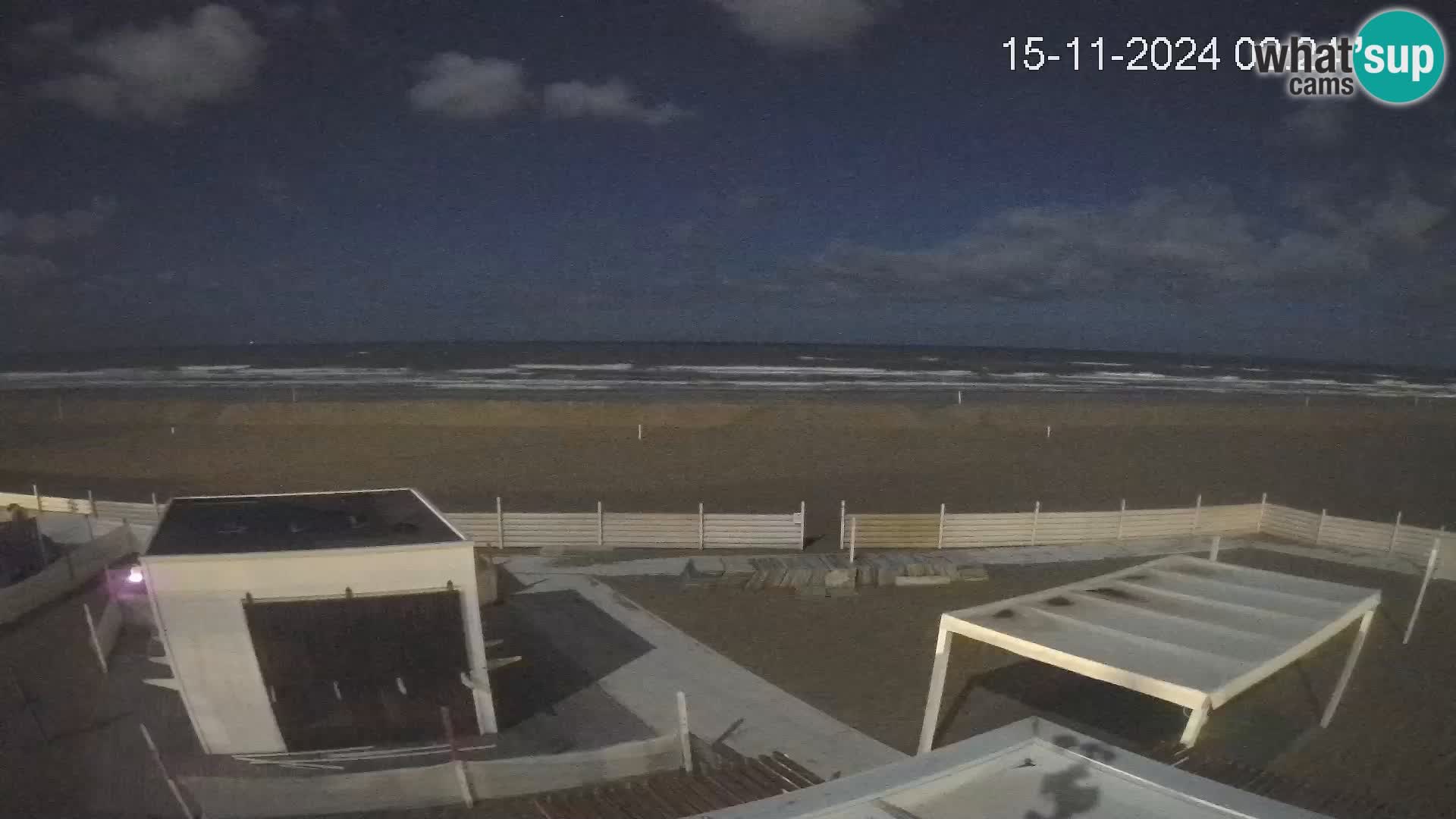 Live webcam Riccione Strand – Bagni Oreste spiaggia 115 – Italien