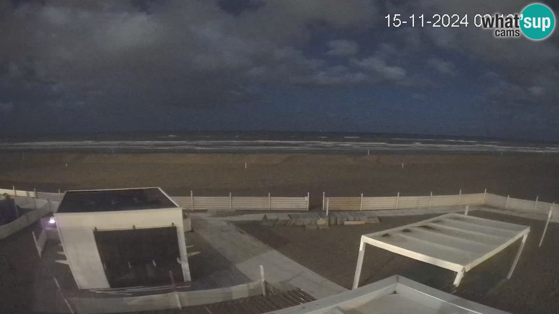 Live webcam Riccione Strand – Bagni Oreste spiaggia 115 – Italien