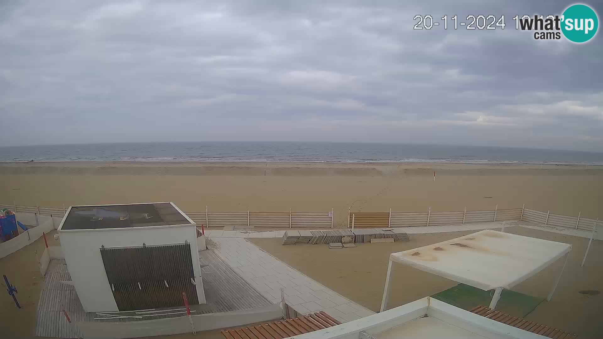 Live webcam Riccione – Bagni Oreste spiaggia 115