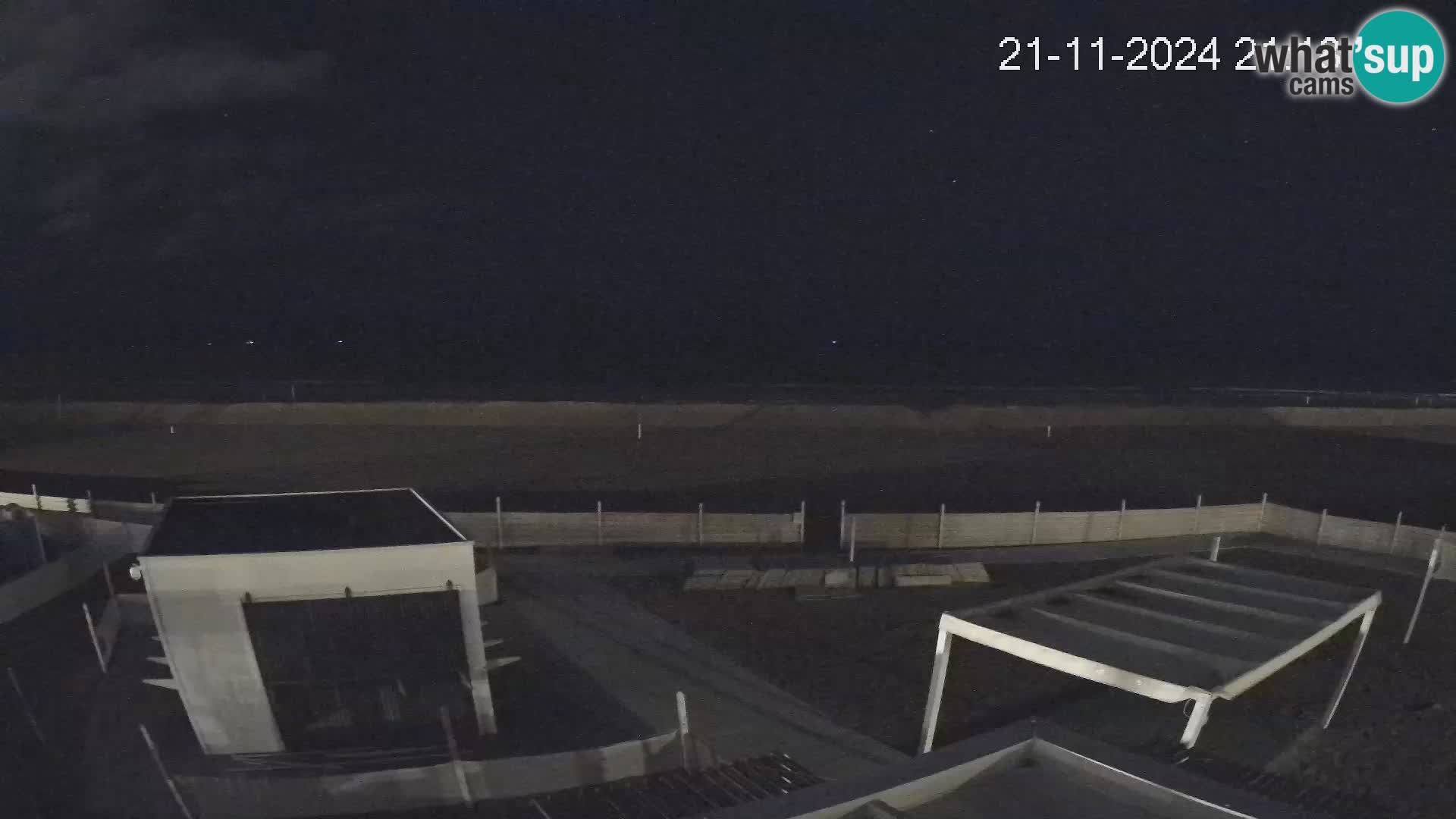 Live webcam Riccione Strand – Bagni Oreste spiaggia 115 – Italien