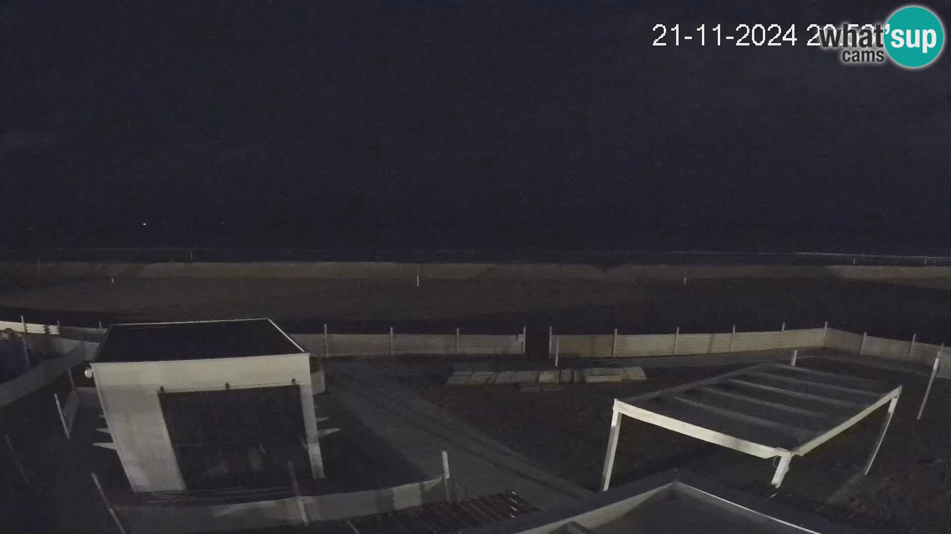 Live webcam Riccione Strand – Bagni Oreste spiaggia 115 – Italien