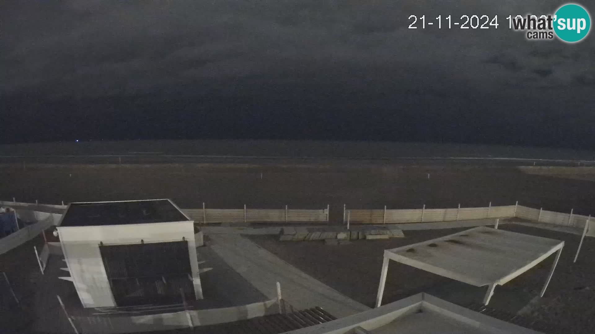 Live webcam Riccione Strand – Bagni Oreste spiaggia 115 – Italien