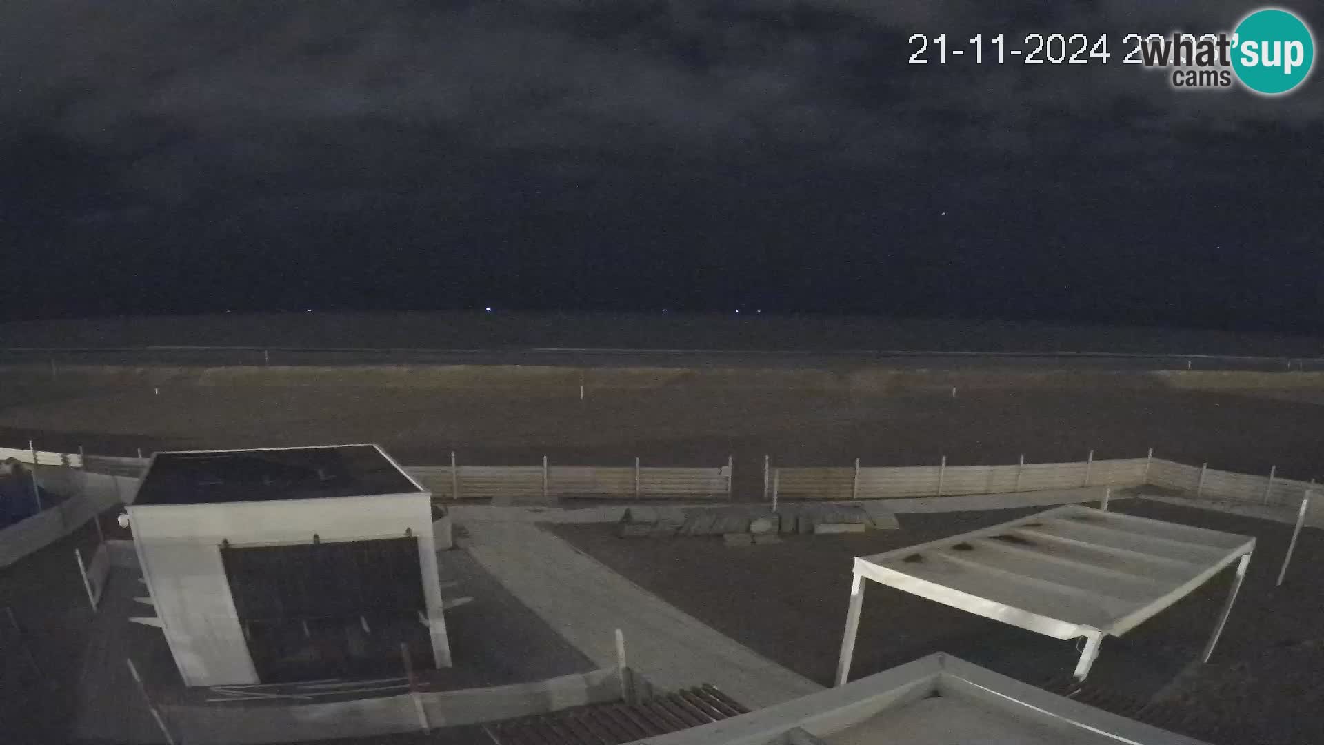 Live webcam Riccione Strand – Bagni Oreste spiaggia 115 – Italien