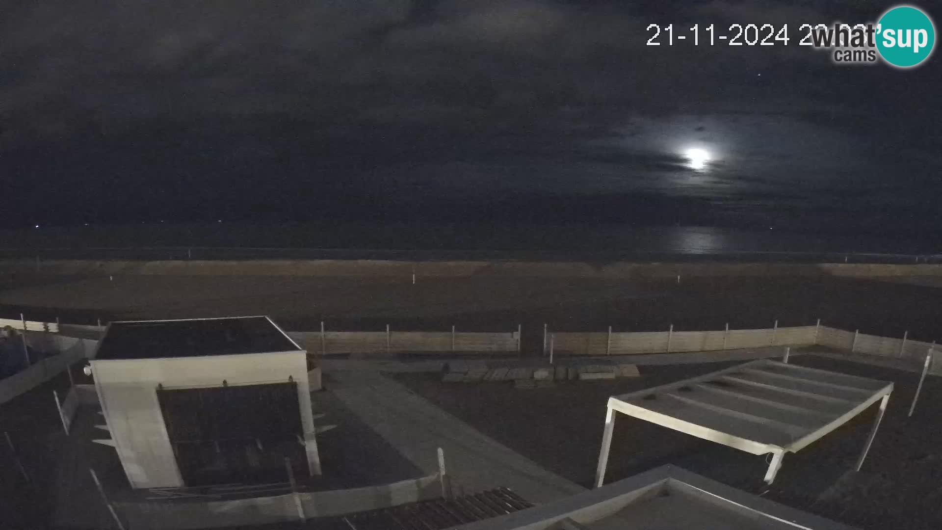 Live webcam Riccione – Bagni Oreste spiaggia 115