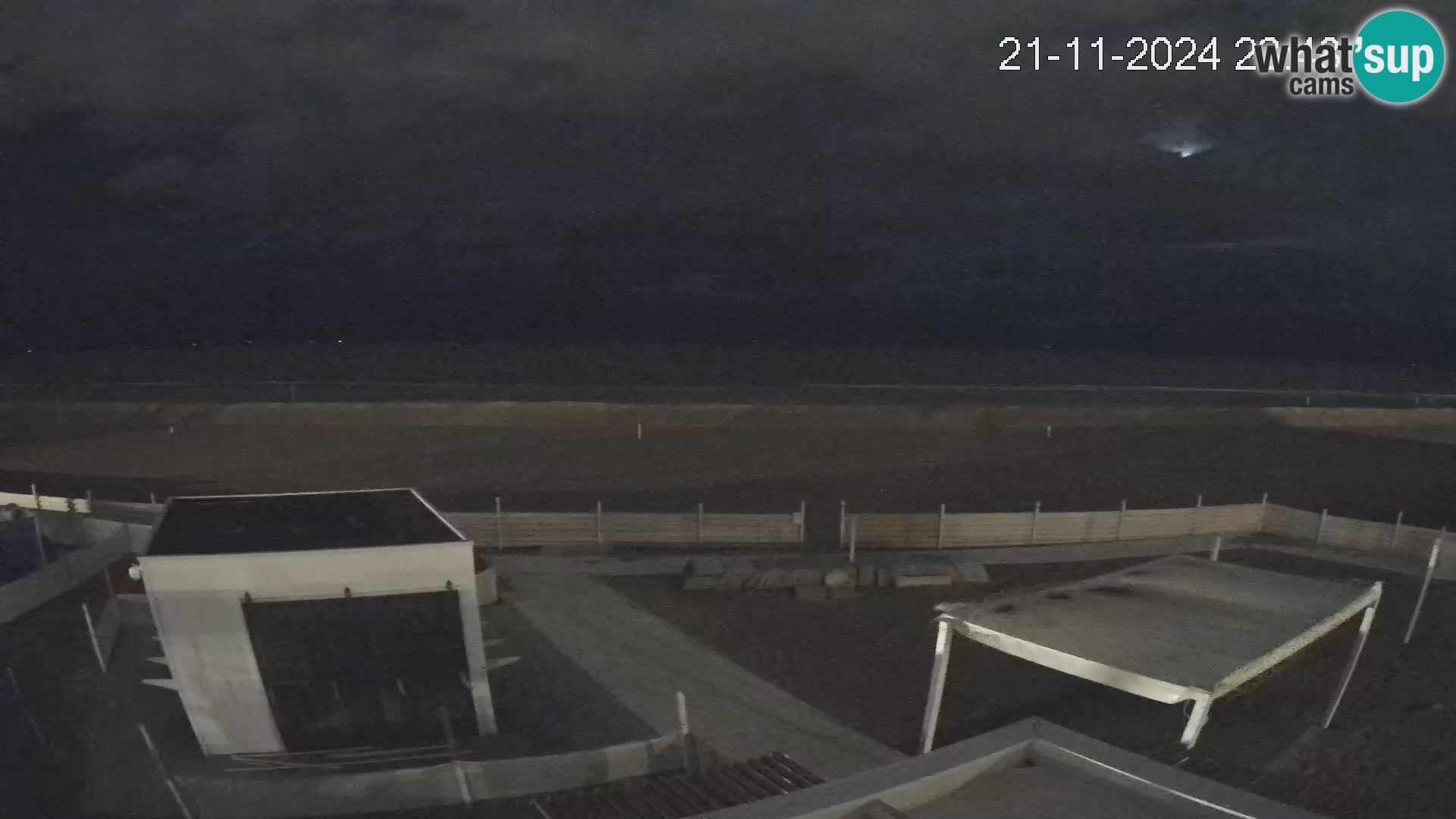 Live webcam Riccione Strand – Bagni Oreste spiaggia 115 – Italien