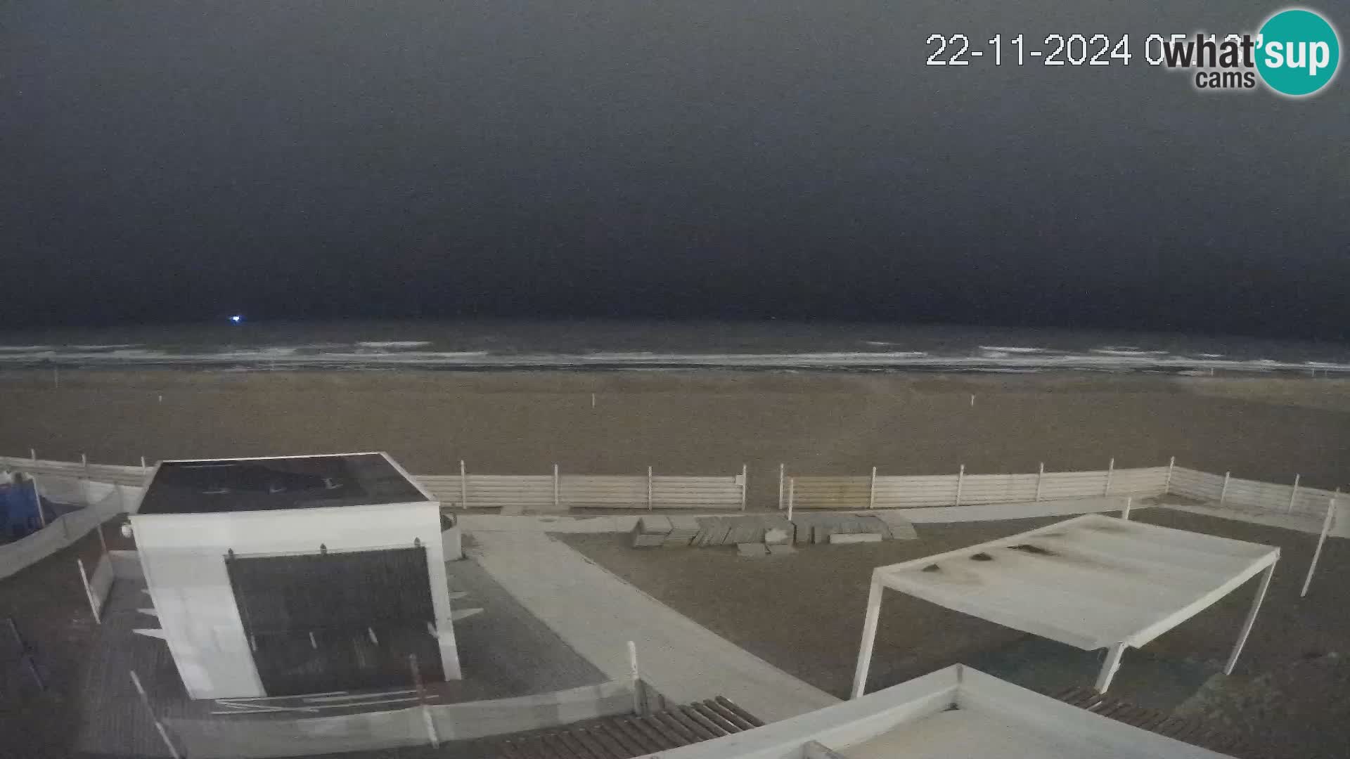 Live webcam Riccione – Bagni Oreste spiaggia 115