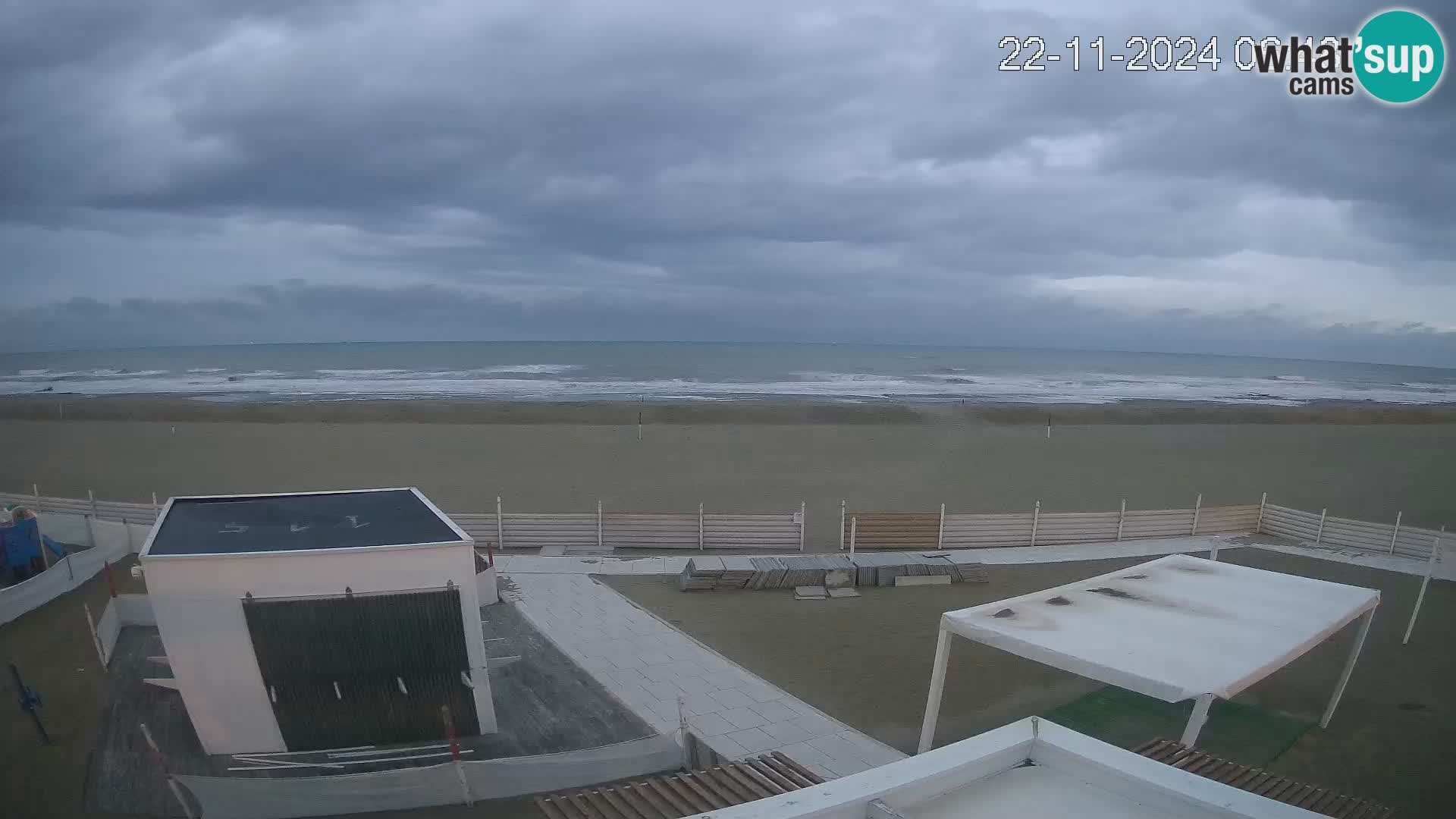 Live webcam Riccione – Bagni Oreste spiaggia 115