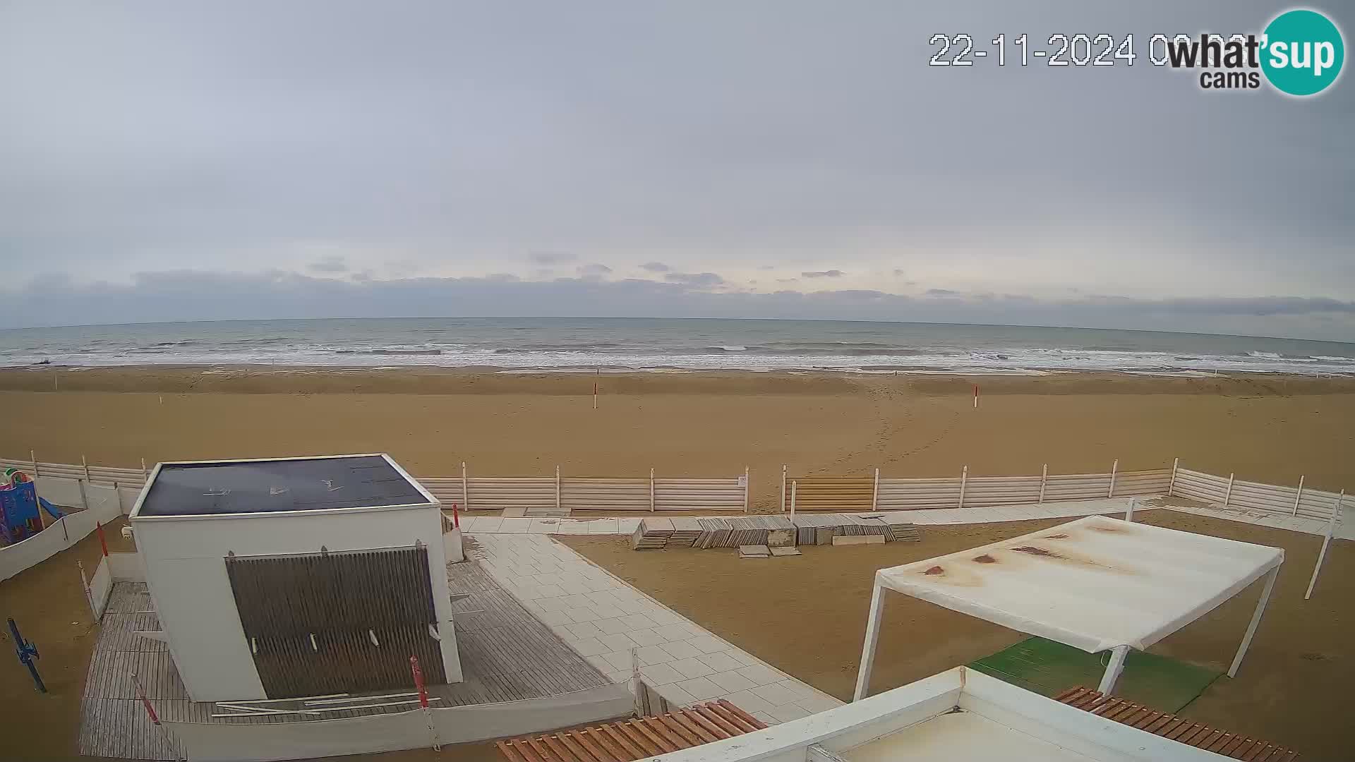 Live webcam Riccione – Bagni Oreste spiaggia 115