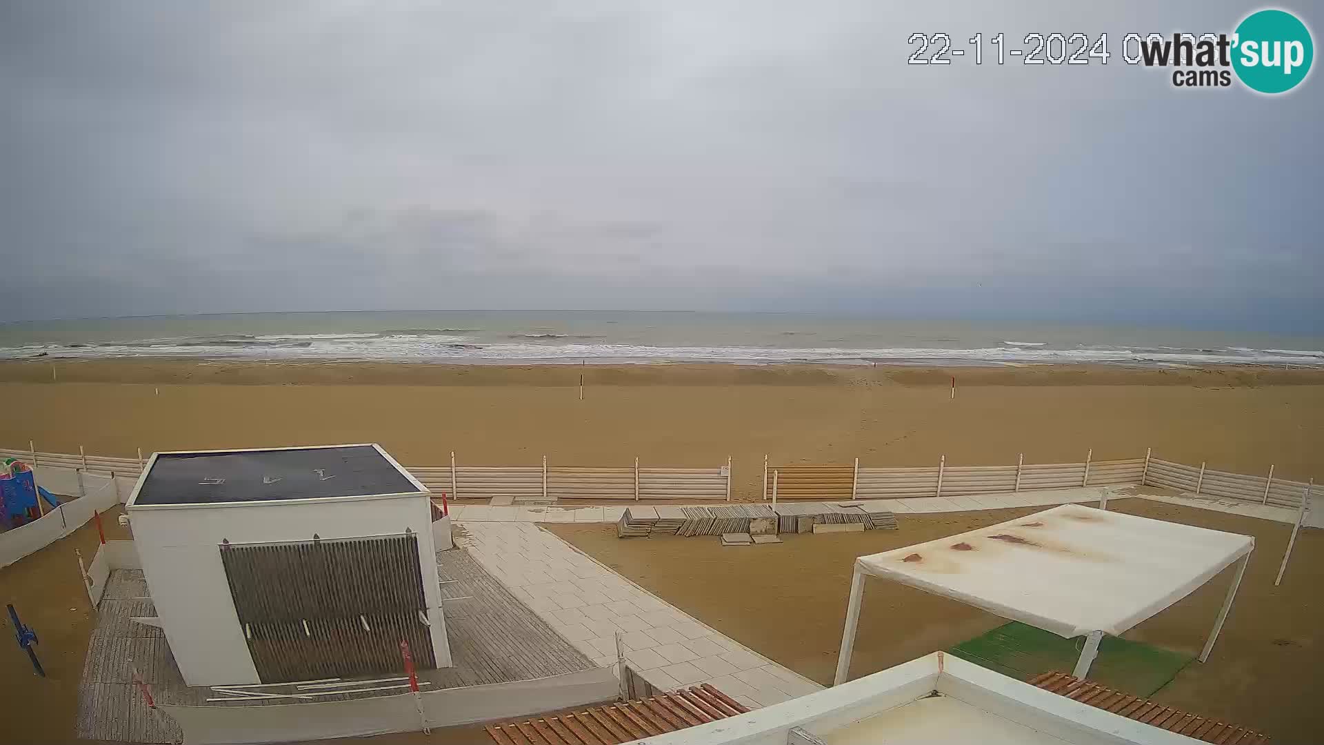 Live webcam Riccione – Bagni Oreste spiaggia 115