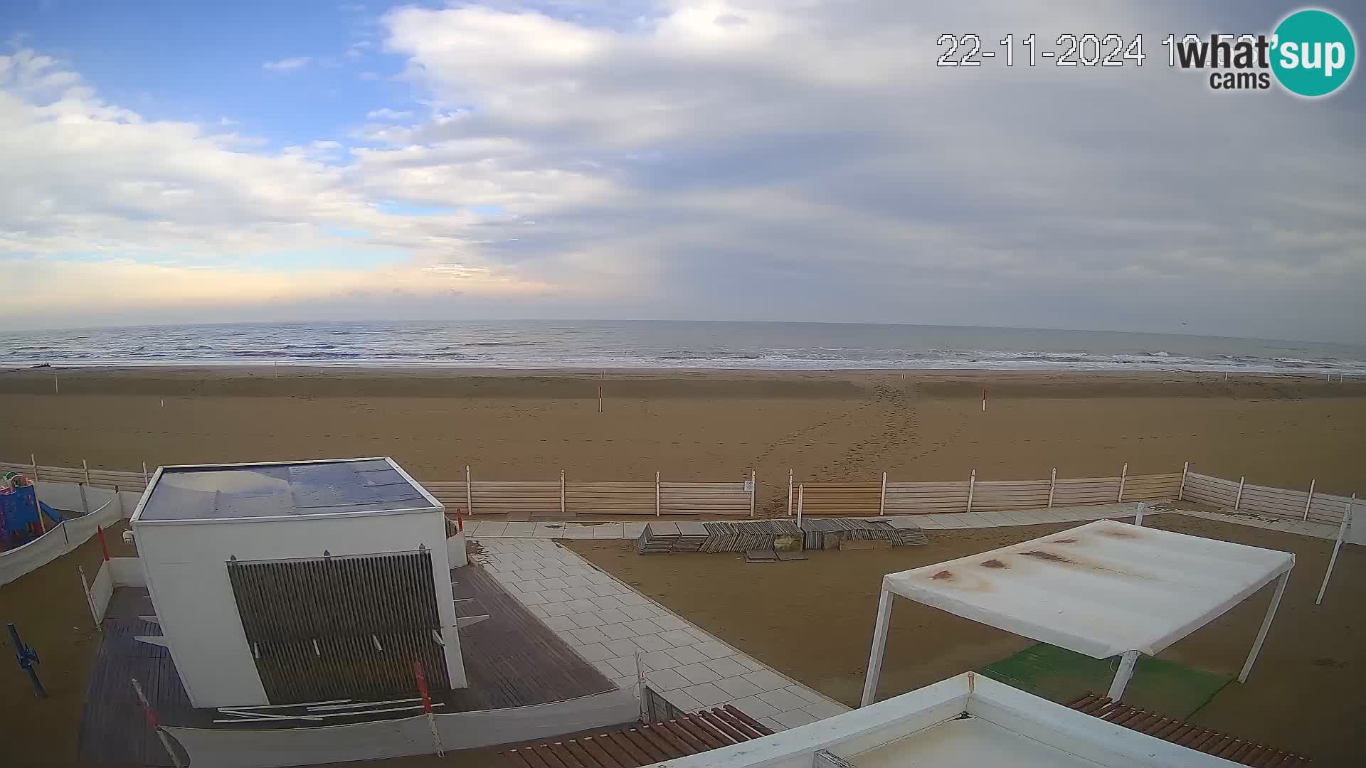 Live webcam Riccione – Bagni Oreste spiaggia 115