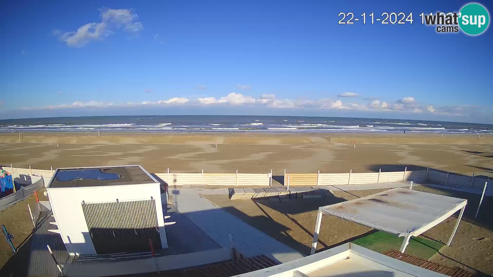 Camera en vivo playa Riccione – Bagni Oreste spiaggia 115 – Italia