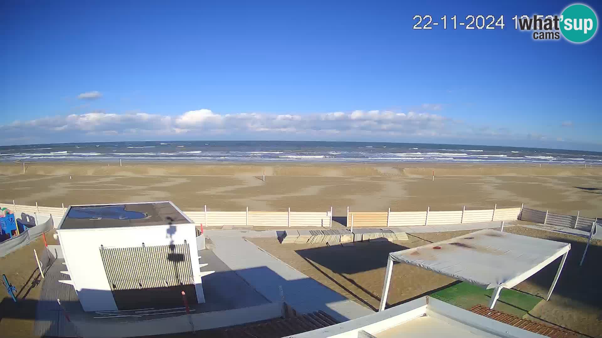 Live webcam Riccione – Bagni Oreste spiaggia 115