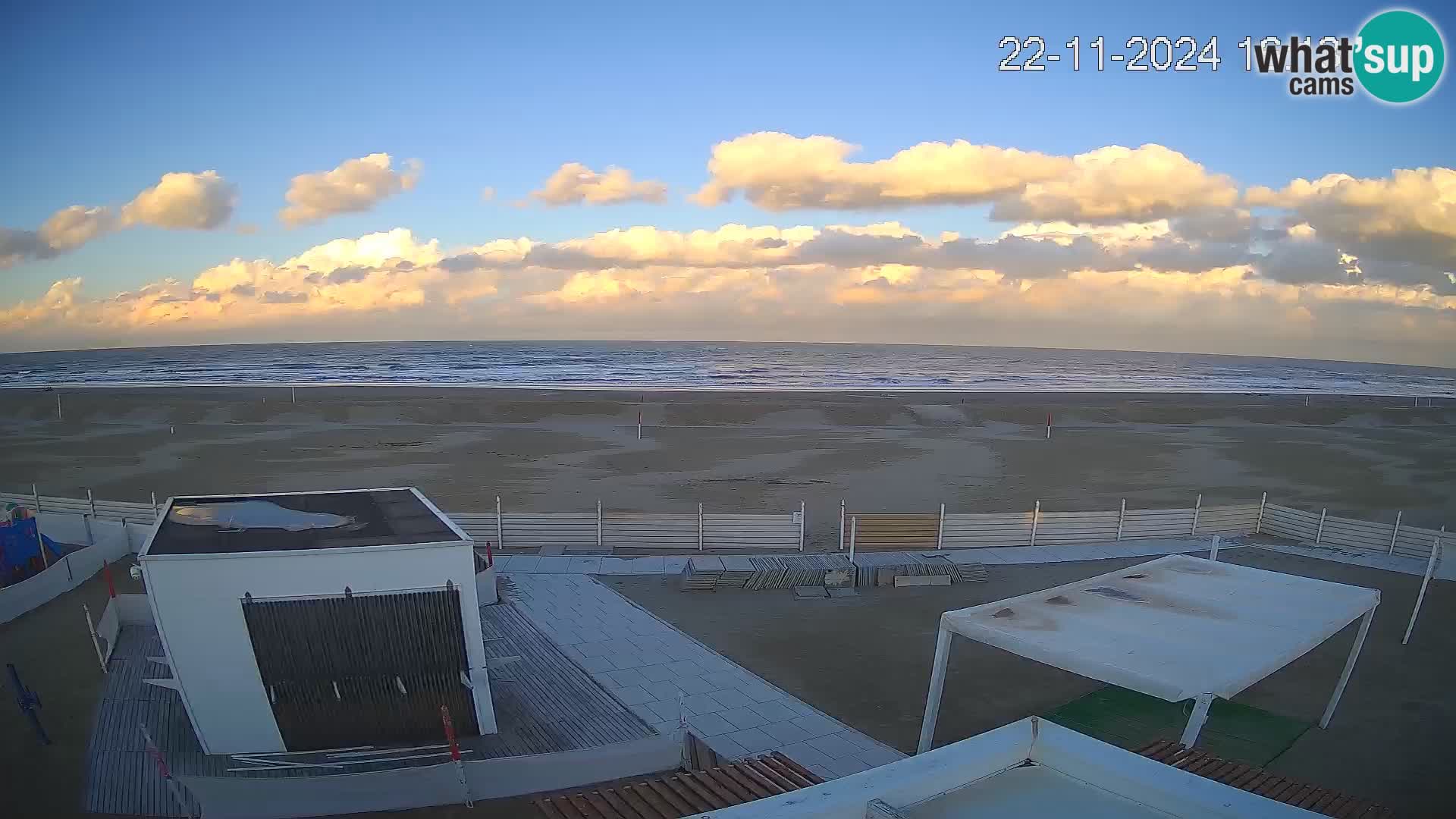 Camera en vivo playa Riccione – Bagni Oreste spiaggia 115 – Italia