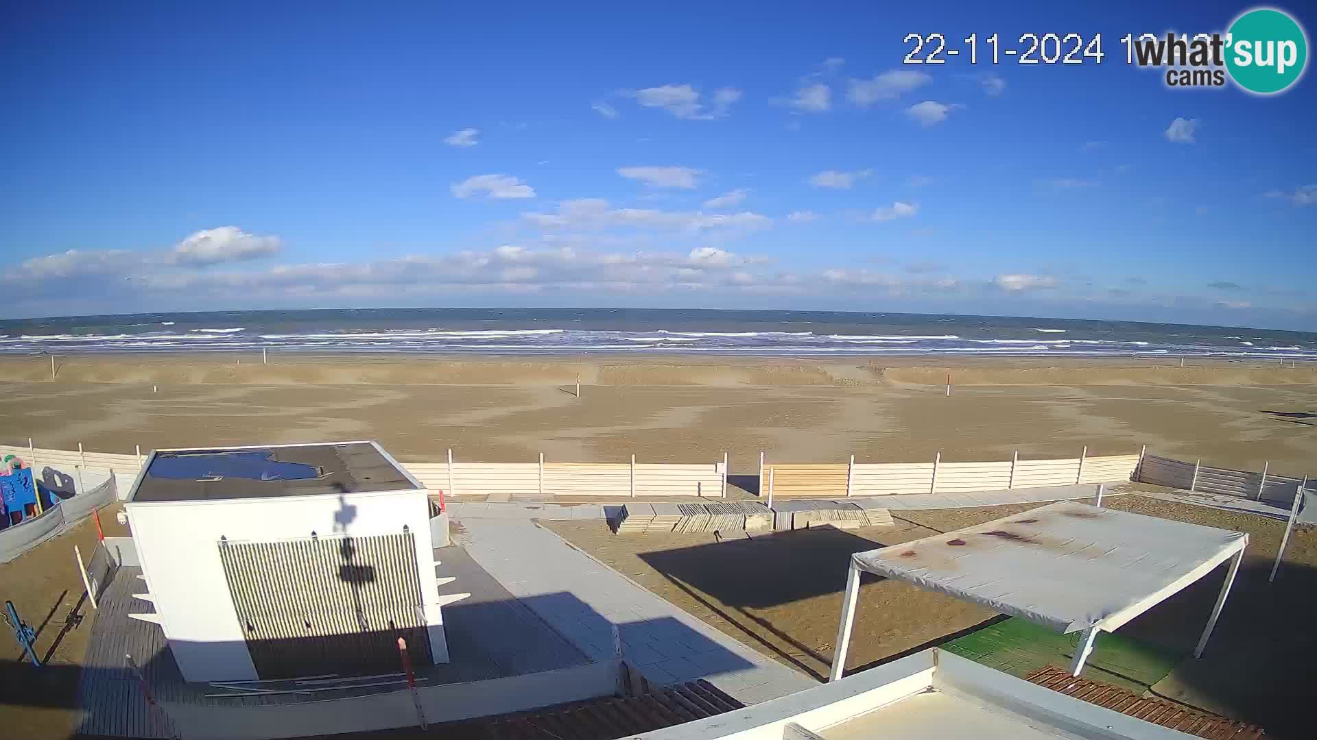 Live webcam Riccione – Bagni Oreste spiaggia 115