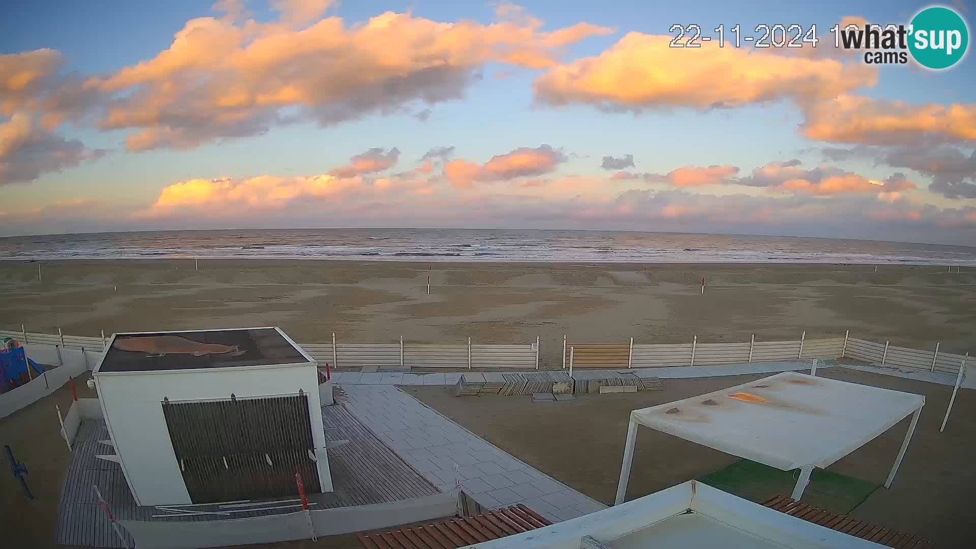 Live webcam Riccione – Bagni Oreste spiaggia 115