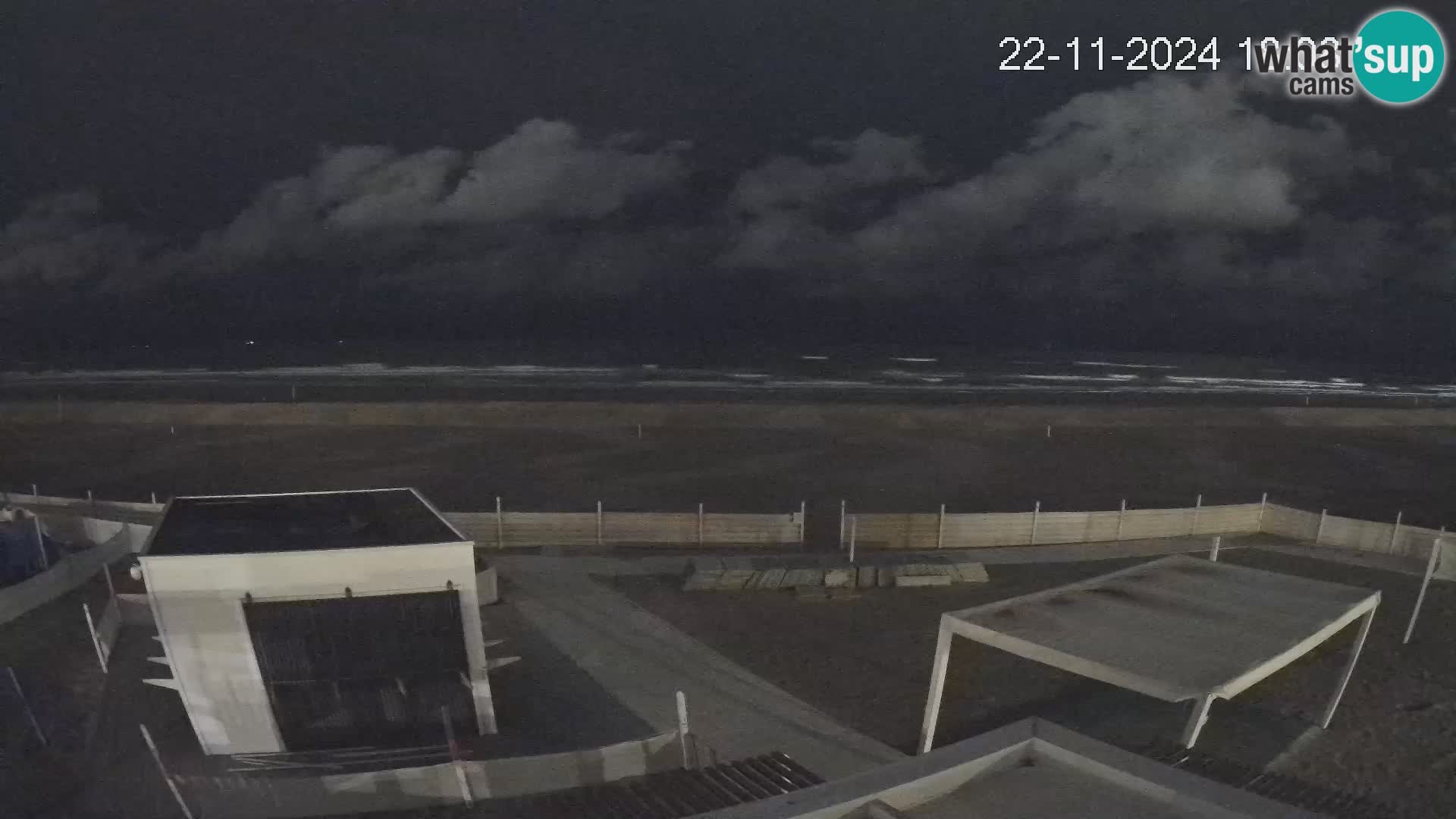 Live webcam Riccione Strand – Bagni Oreste spiaggia 115 – Italien