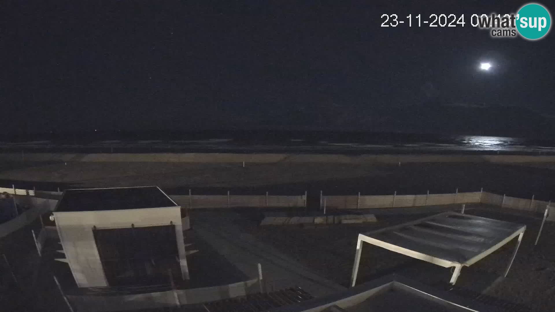 Live webcam Riccione Strand – Bagni Oreste spiaggia 115 – Italien