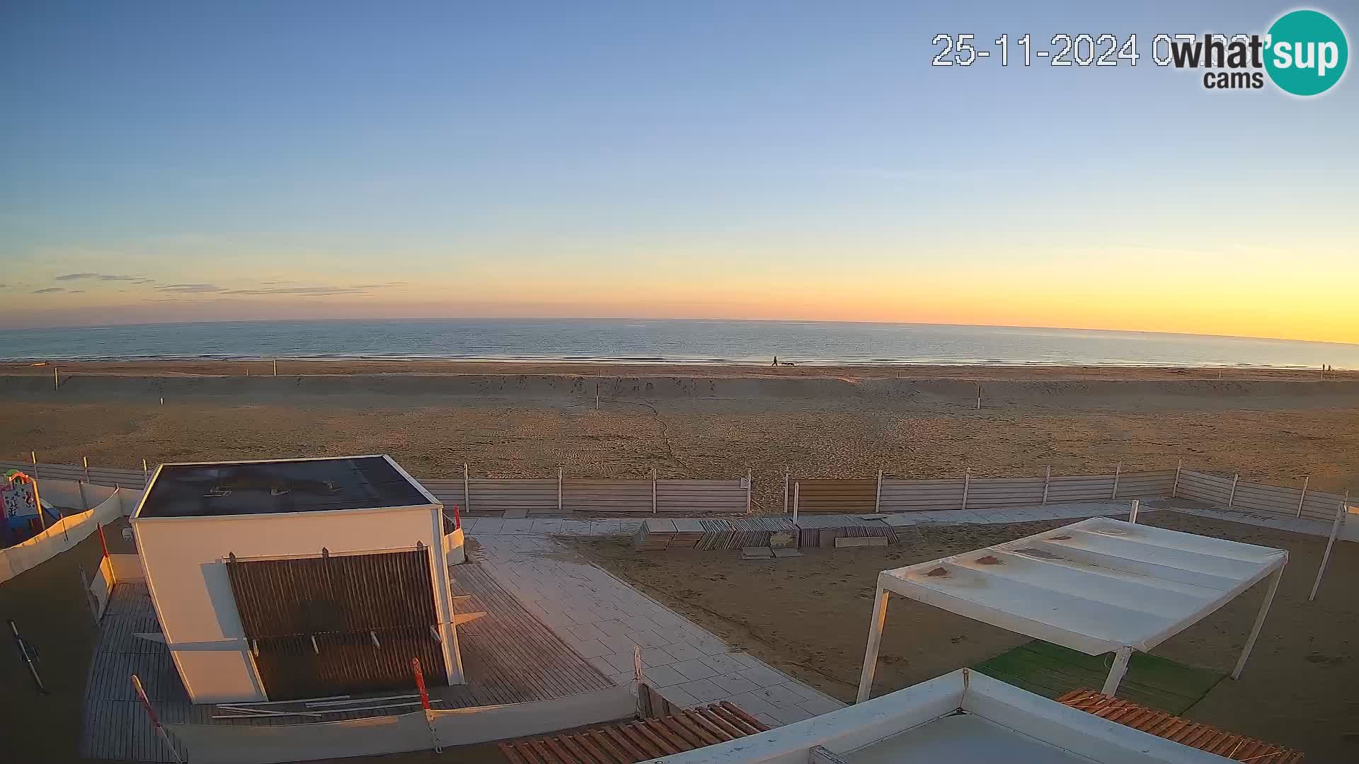 Camera en vivo playa Riccione – Bagni Oreste spiaggia 115 – Italia