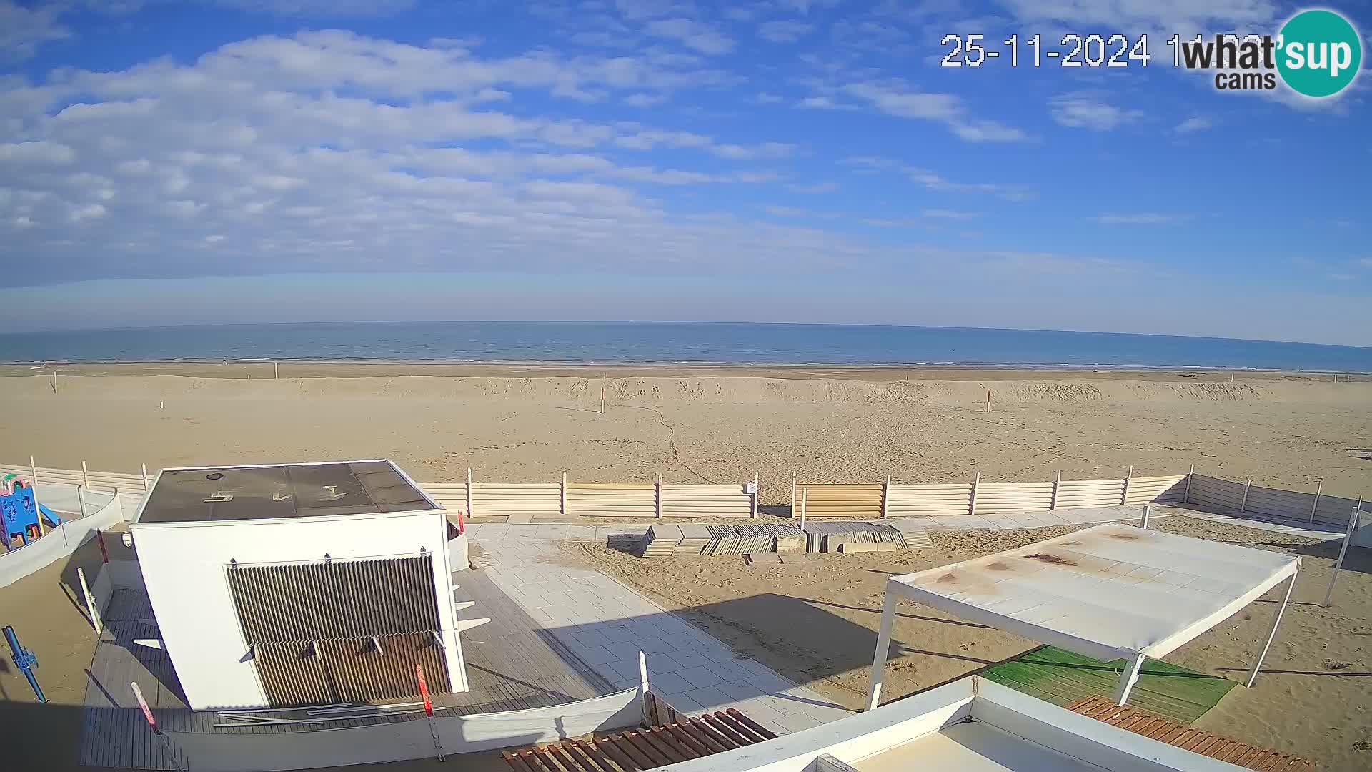 Live webcam Riccione – Bagni Oreste spiaggia 115