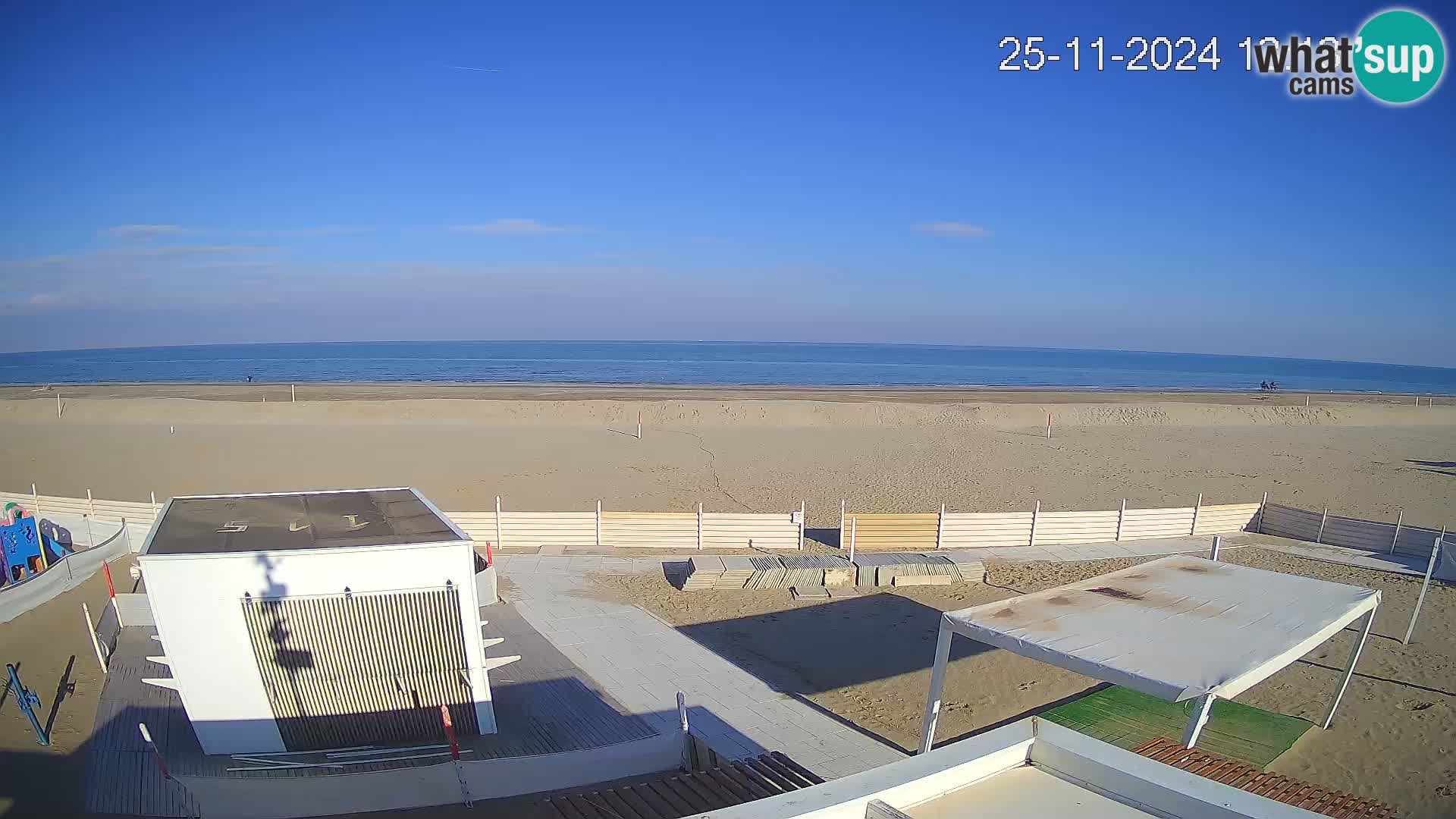 Camera en vivo playa Riccione – Bagni Oreste spiaggia 115 – Italia