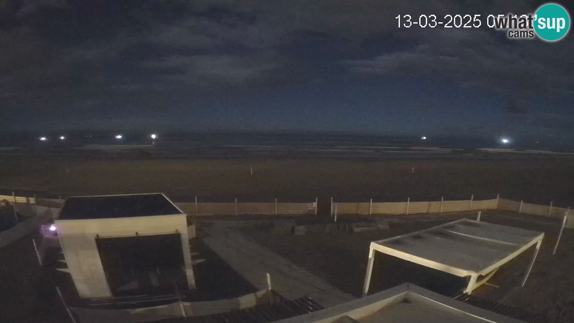 Live webcam Riccione Strand – Bagni Oreste spiaggia 115 – Italien