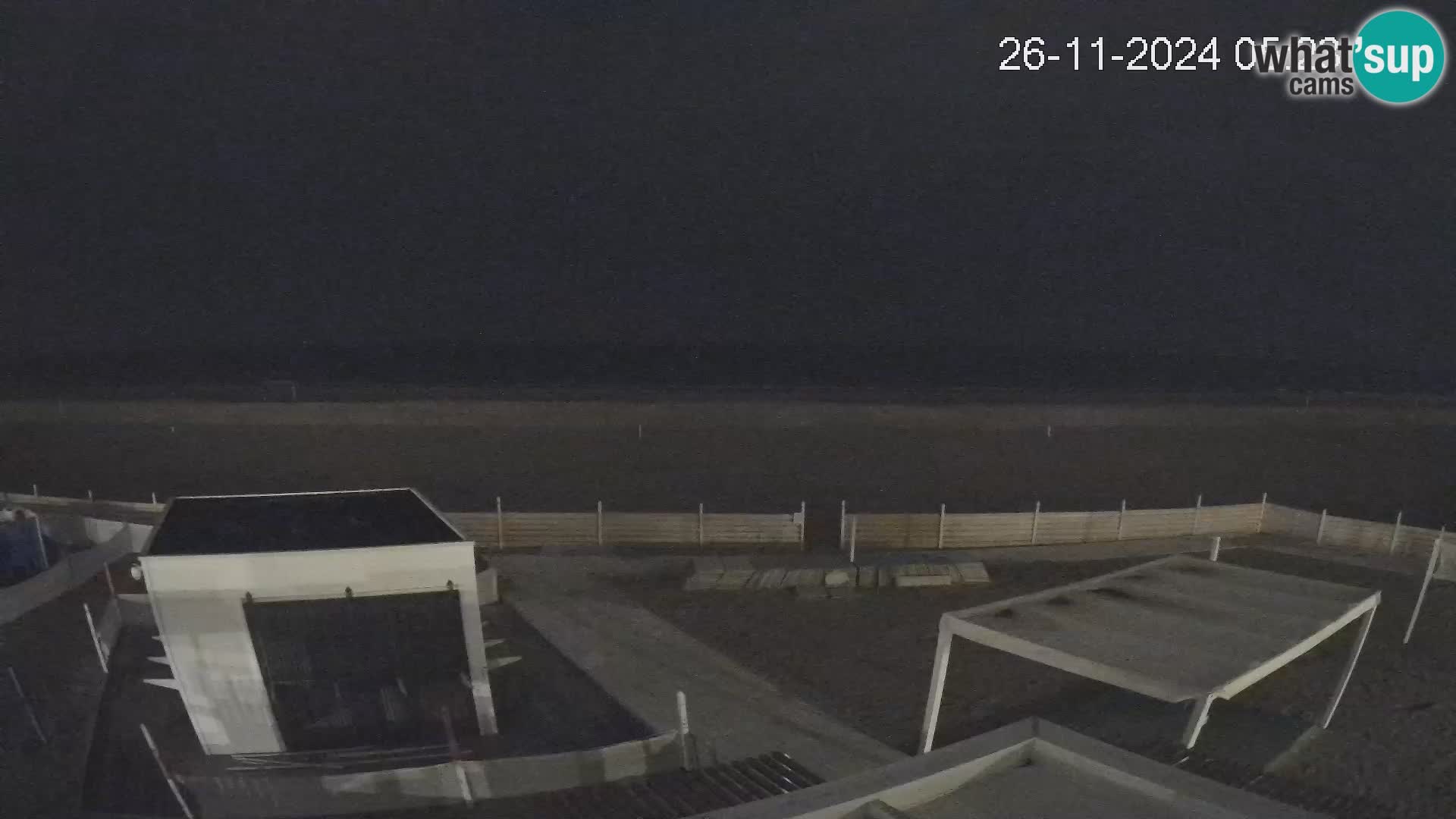 Live webcam Riccione Strand – Bagni Oreste spiaggia 115 – Italien