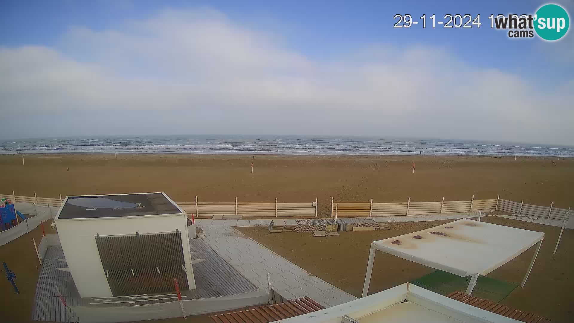 Live webcam Riccione – Bagni Oreste spiaggia 115