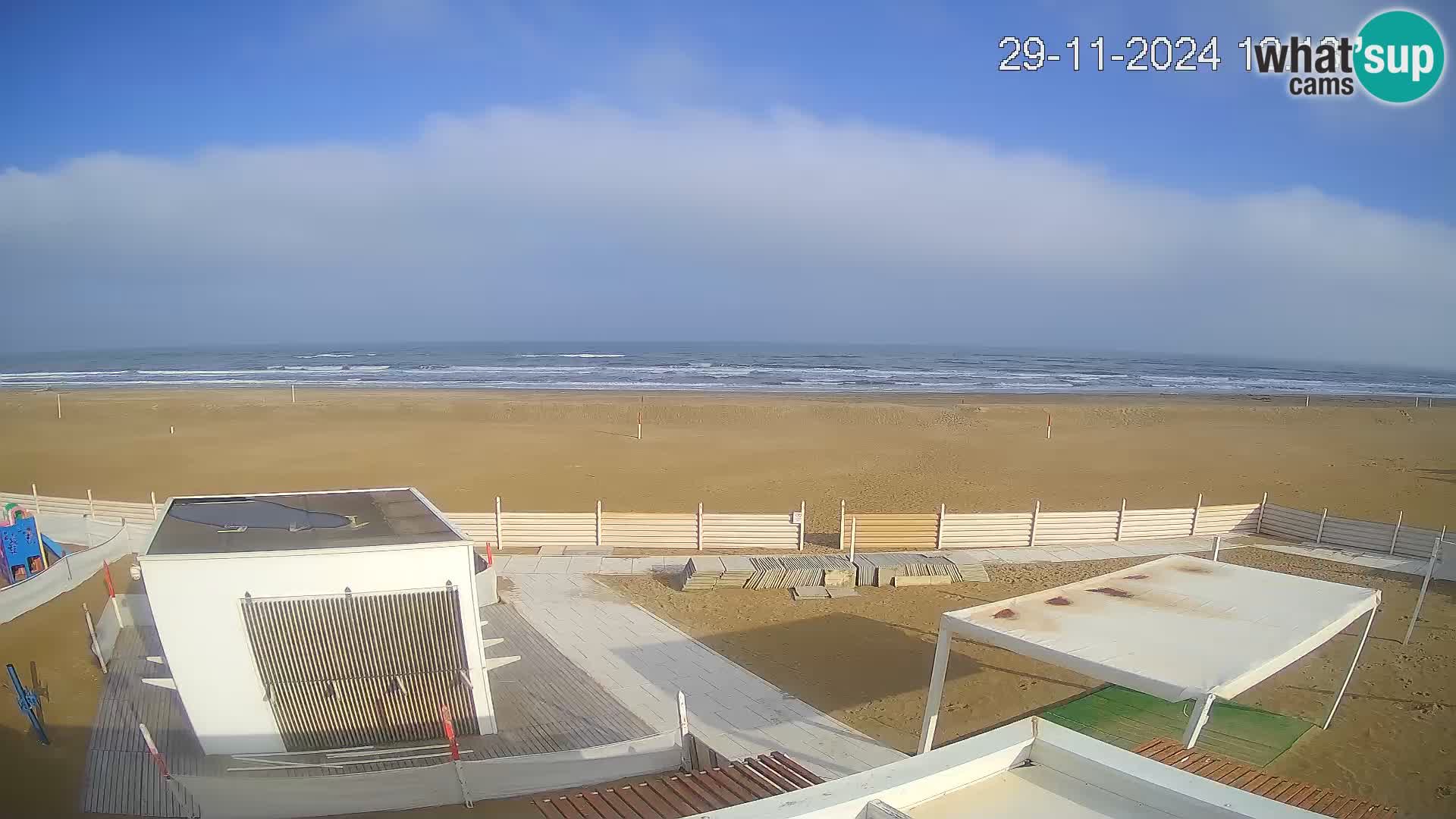 Camera en vivo playa Riccione – Bagni Oreste spiaggia 115 – Italia