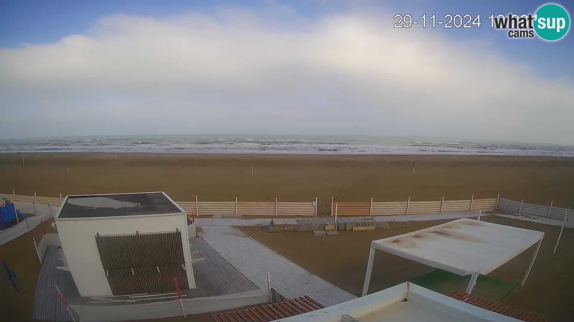 Live webcam Riccione – Bagni Oreste spiaggia 115