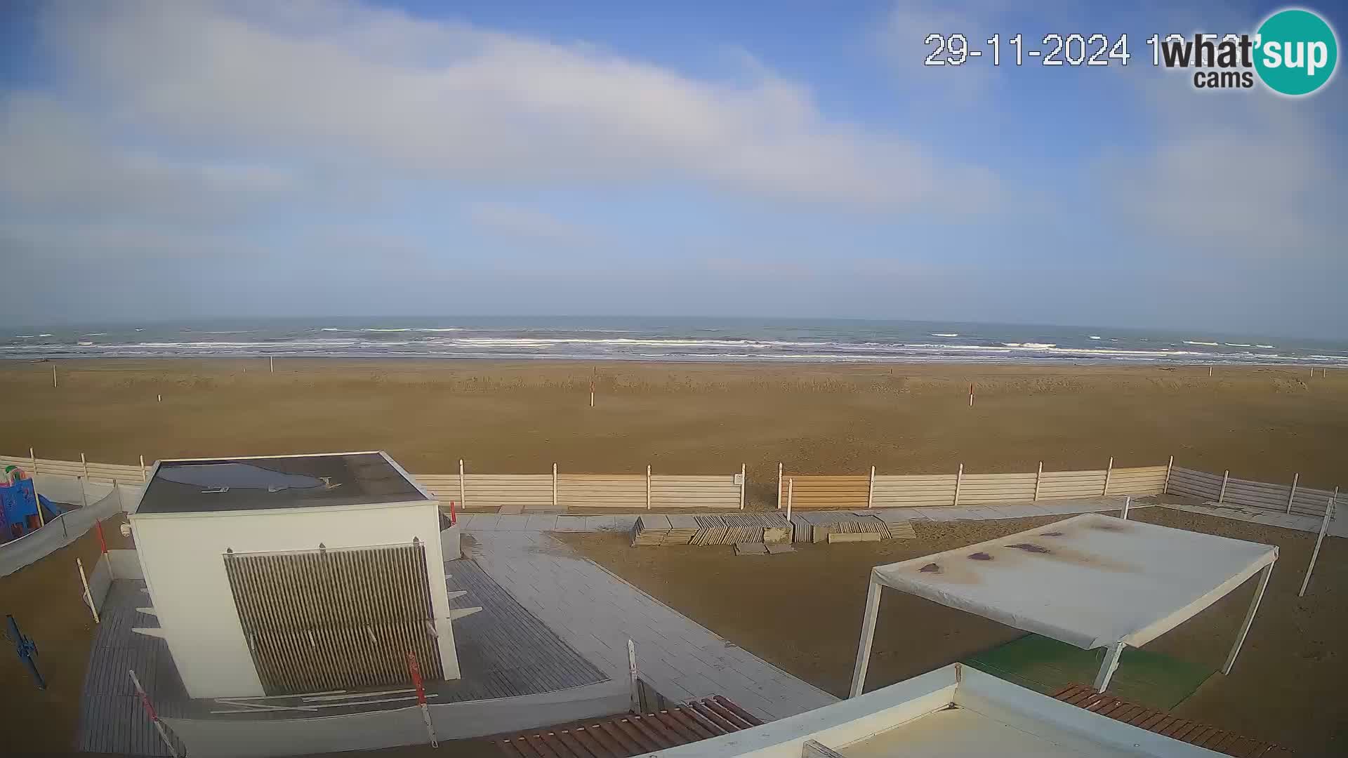 Live webcam Riccione – Bagni Oreste spiaggia 115