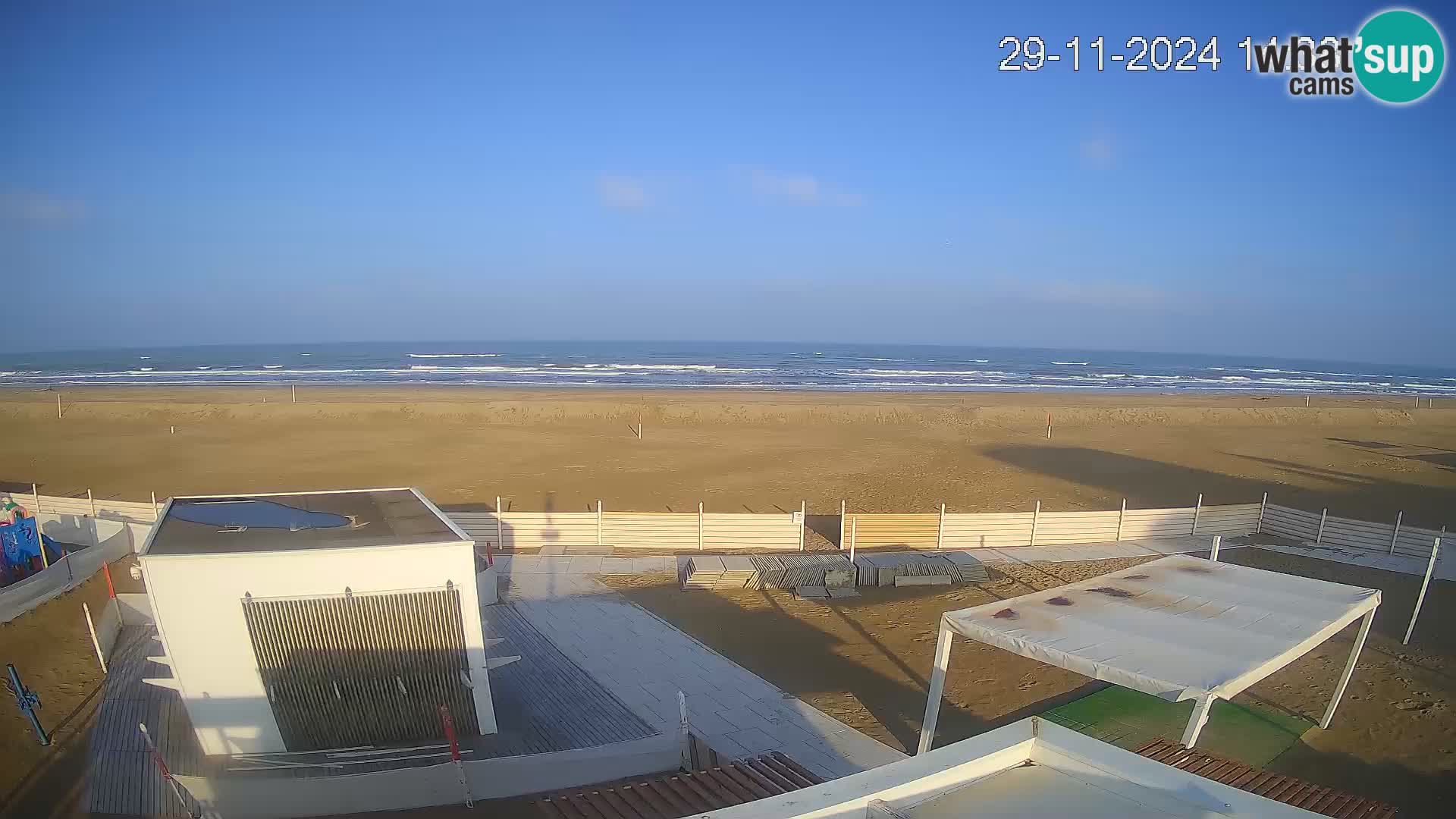 Camera en vivo playa Riccione – Bagni Oreste spiaggia 115 – Italia