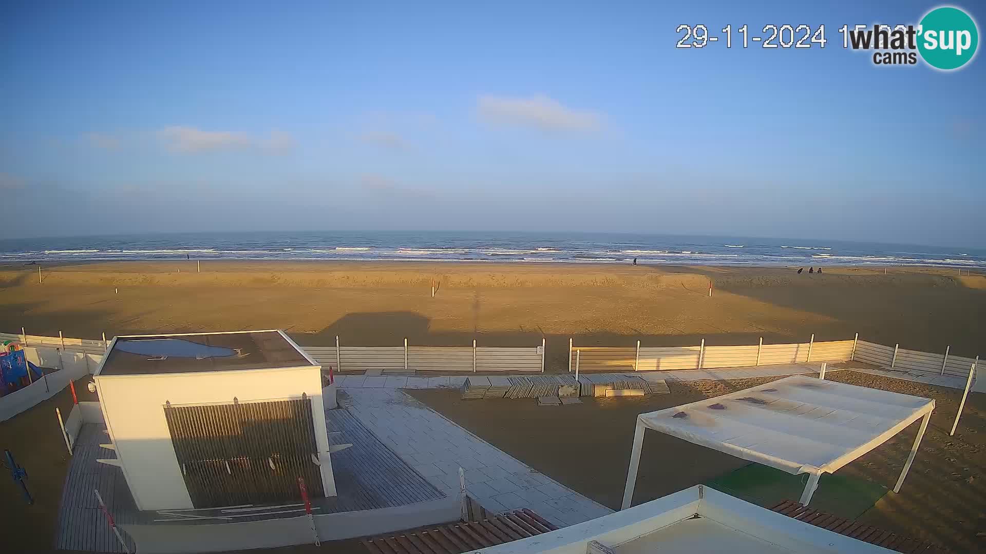 Live webcam Riccione – Bagni Oreste spiaggia 115