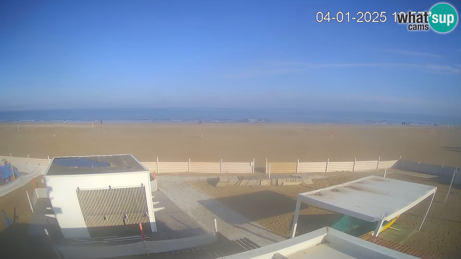 Live webcam Riccione beach – Bagni Oreste spiaggia 115