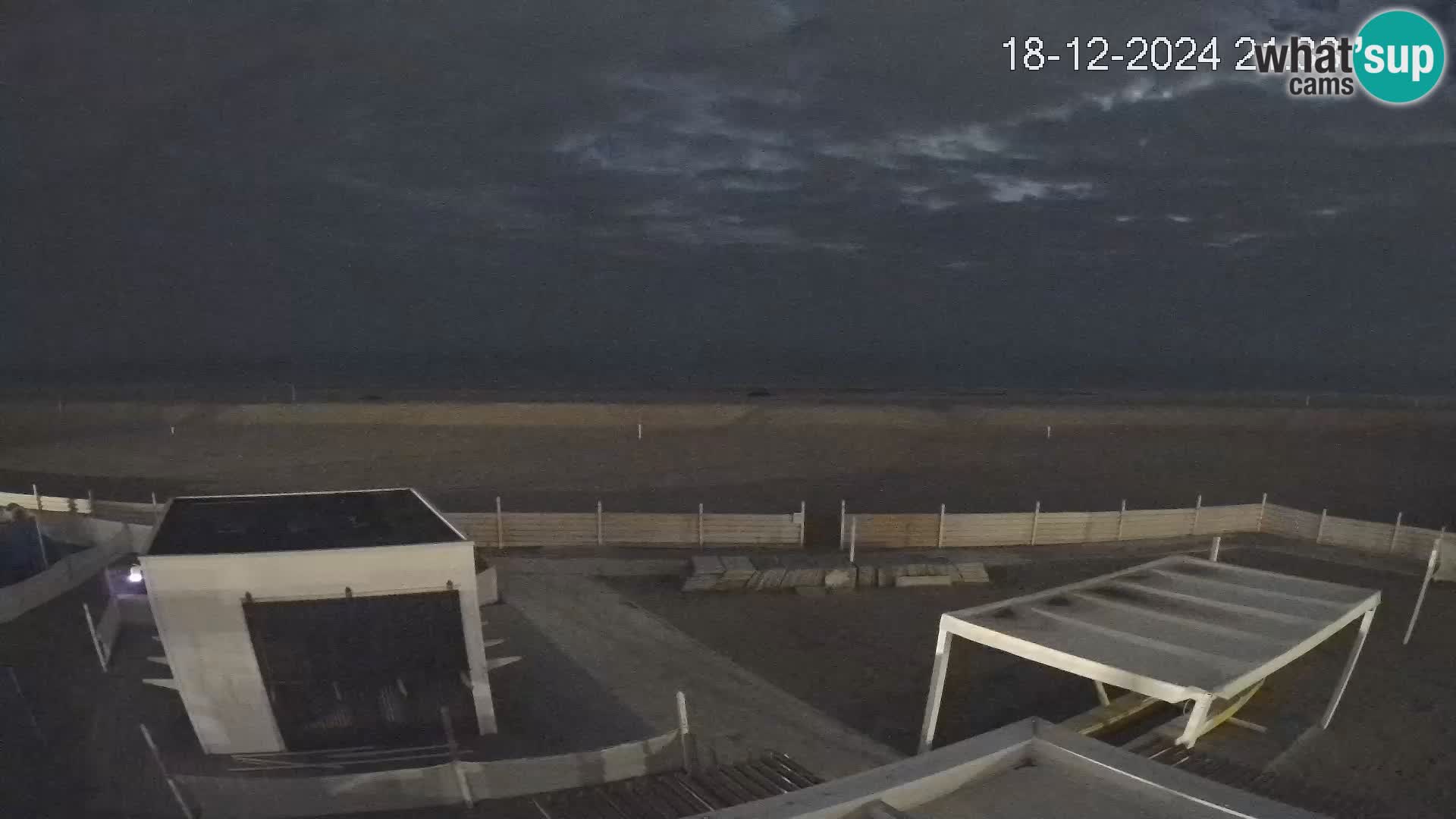 Live webcam Riccione Strand – Bagni Oreste spiaggia 115 – Italien