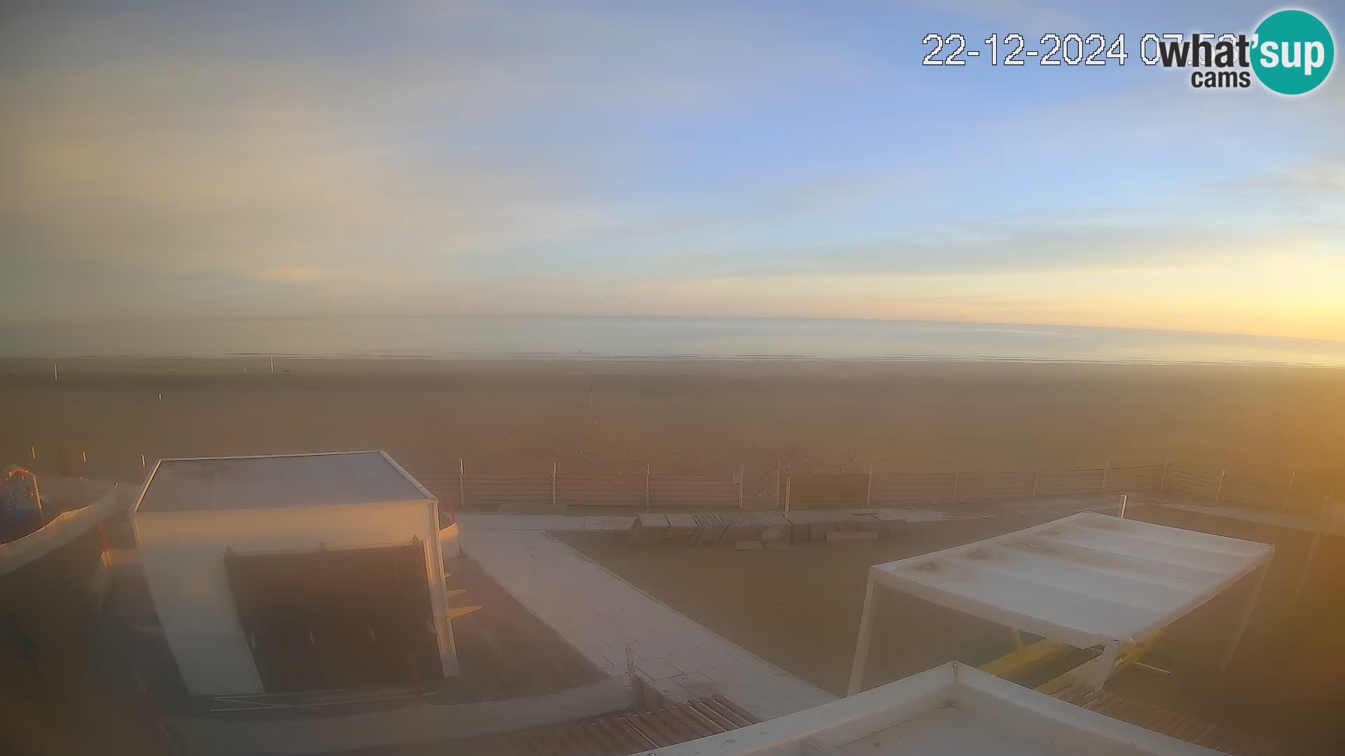 Camera en vivo playa Riccione – Bagni Oreste spiaggia 115 – Italia