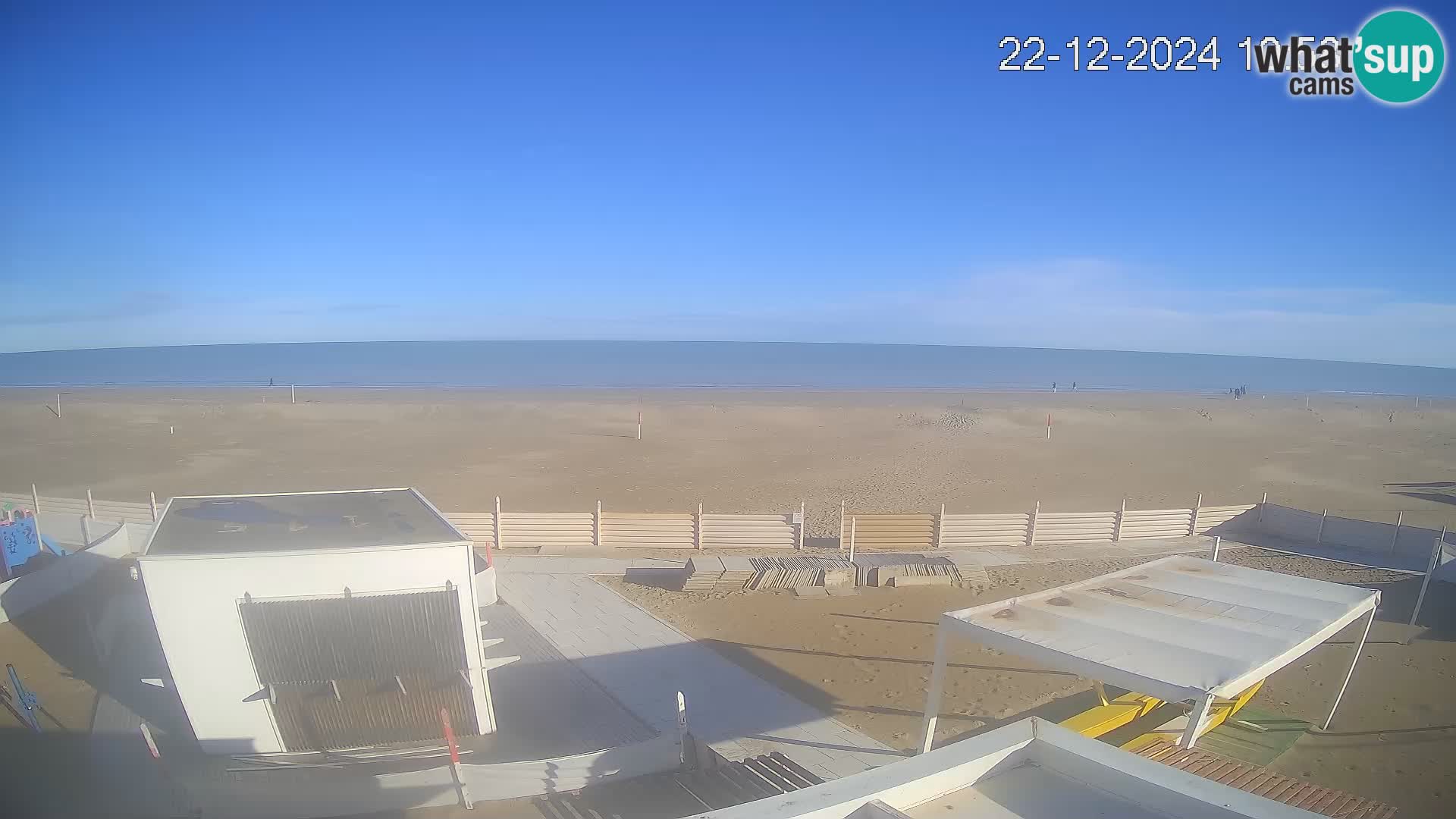 Live webcam Riccione – Bagni Oreste spiaggia 115