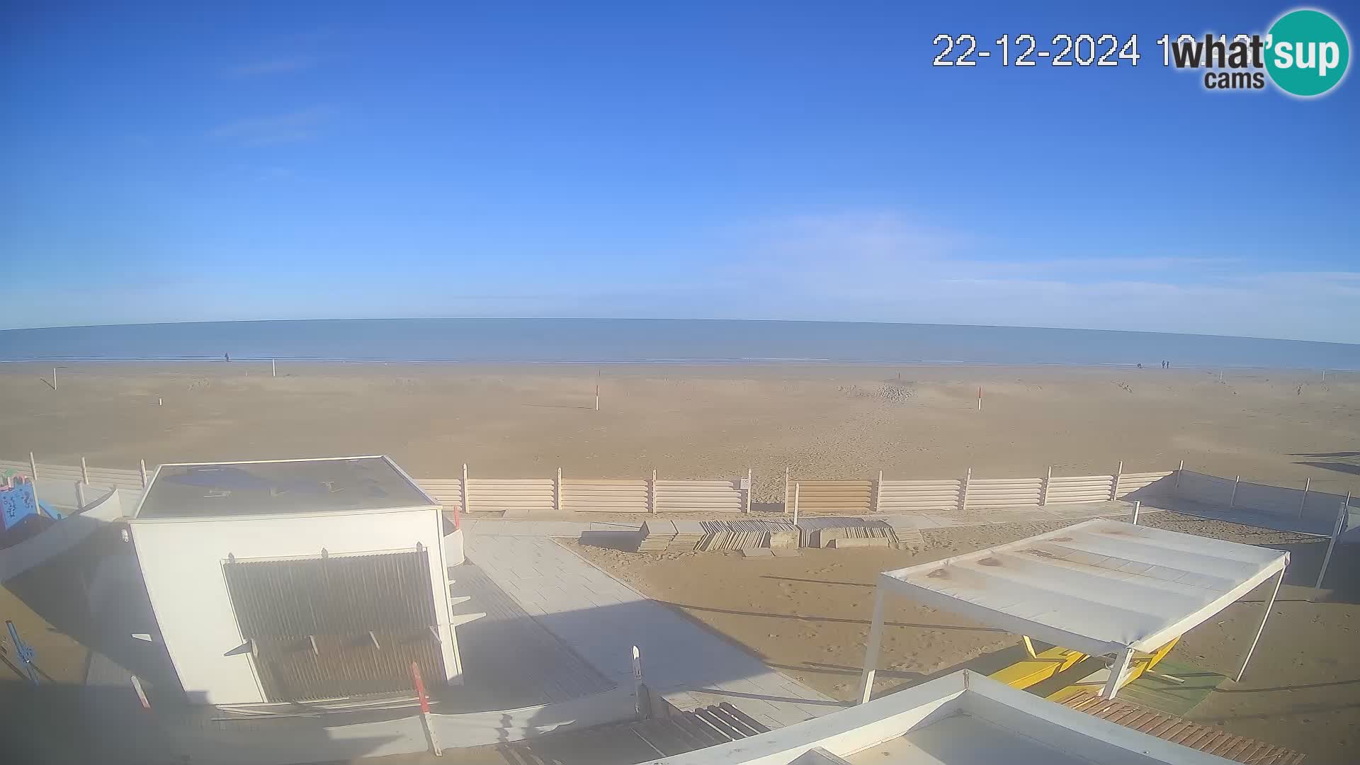 Live webcam Riccione beach – Bagni Oreste spiaggia 115