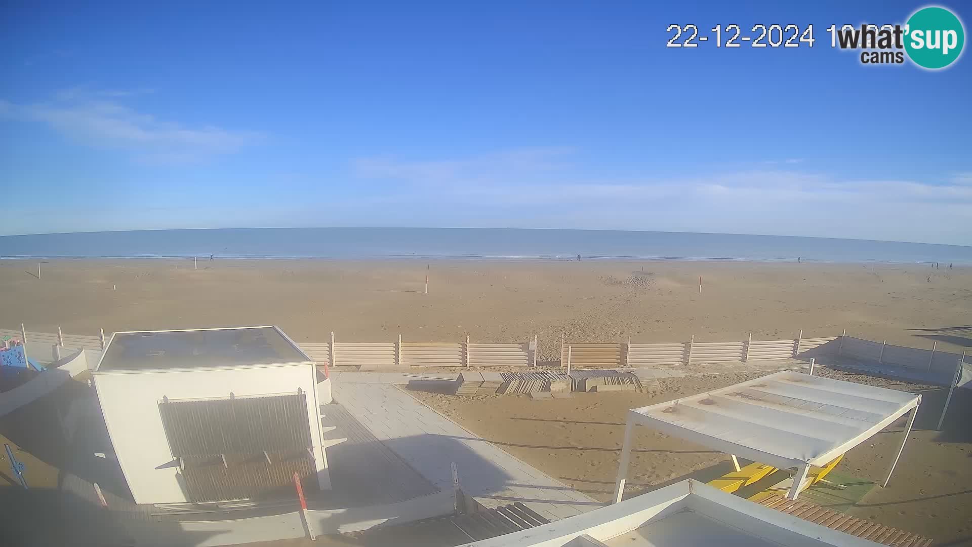 Camera en vivo playa Riccione – Bagni Oreste spiaggia 115 – Italia