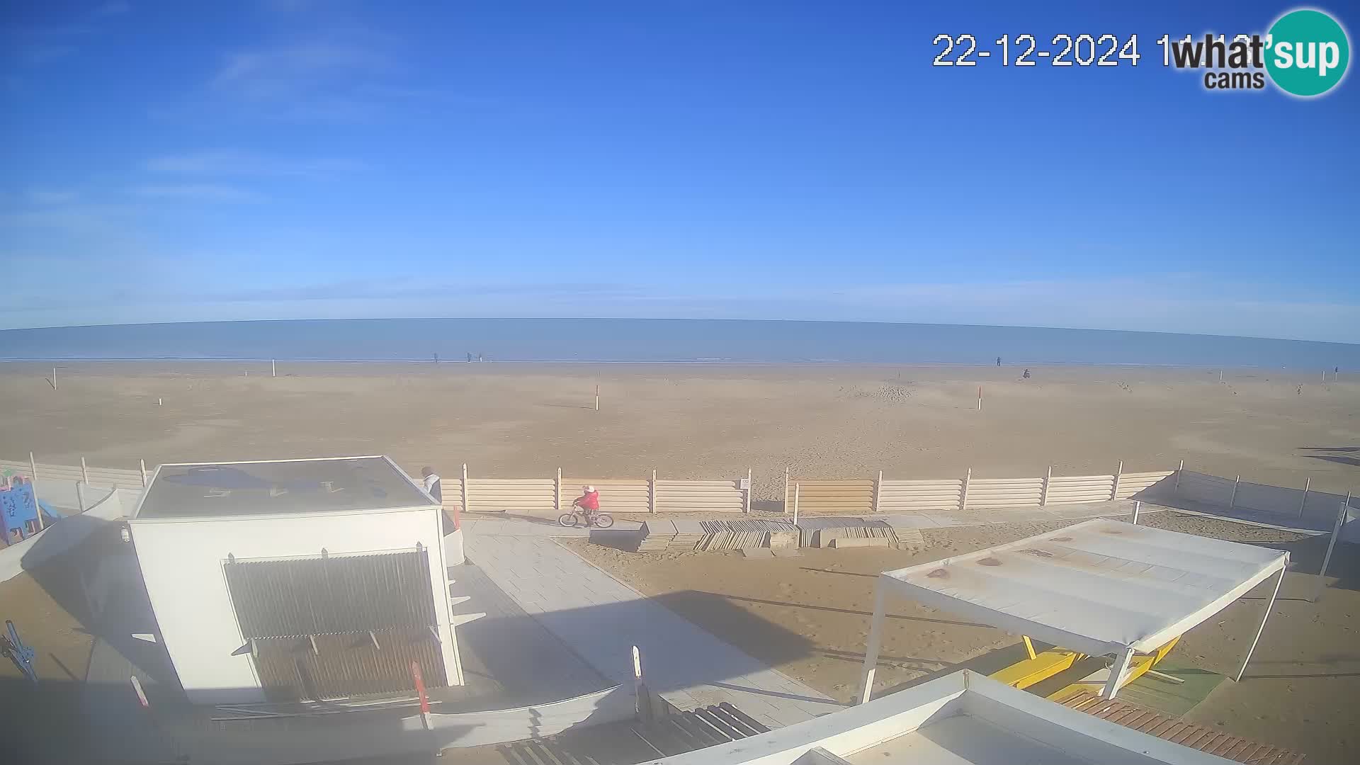 Live webcam Riccione – Bagni Oreste spiaggia 115