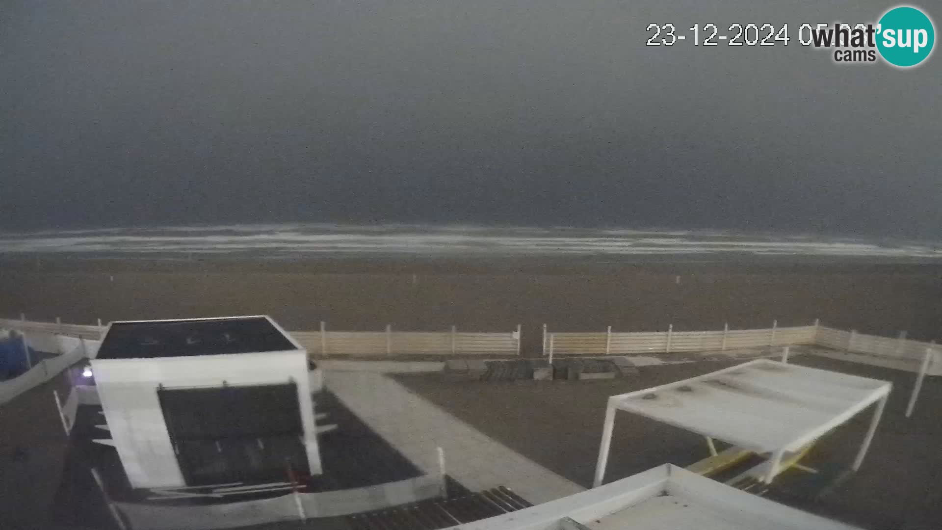 Webcam Riccione plage – Bagni Oreste spiaggia 115 – Italie