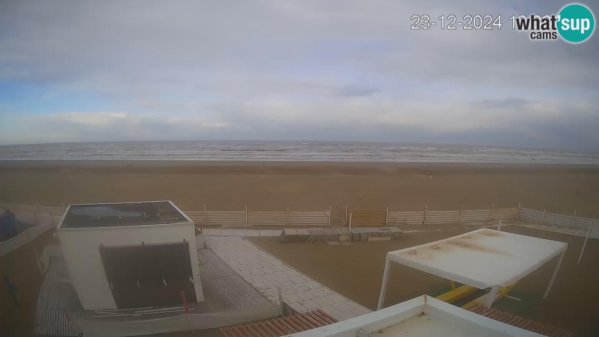 Live webcam Riccione beach – Bagni Oreste spiaggia 115