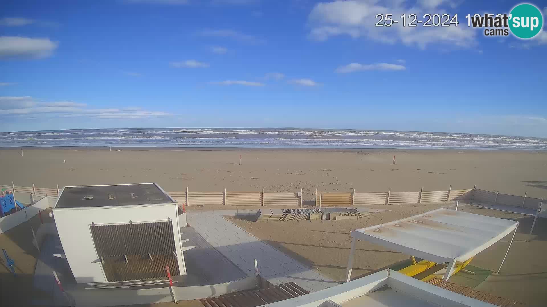 Live webcam Riccione – Bagni Oreste spiaggia 115