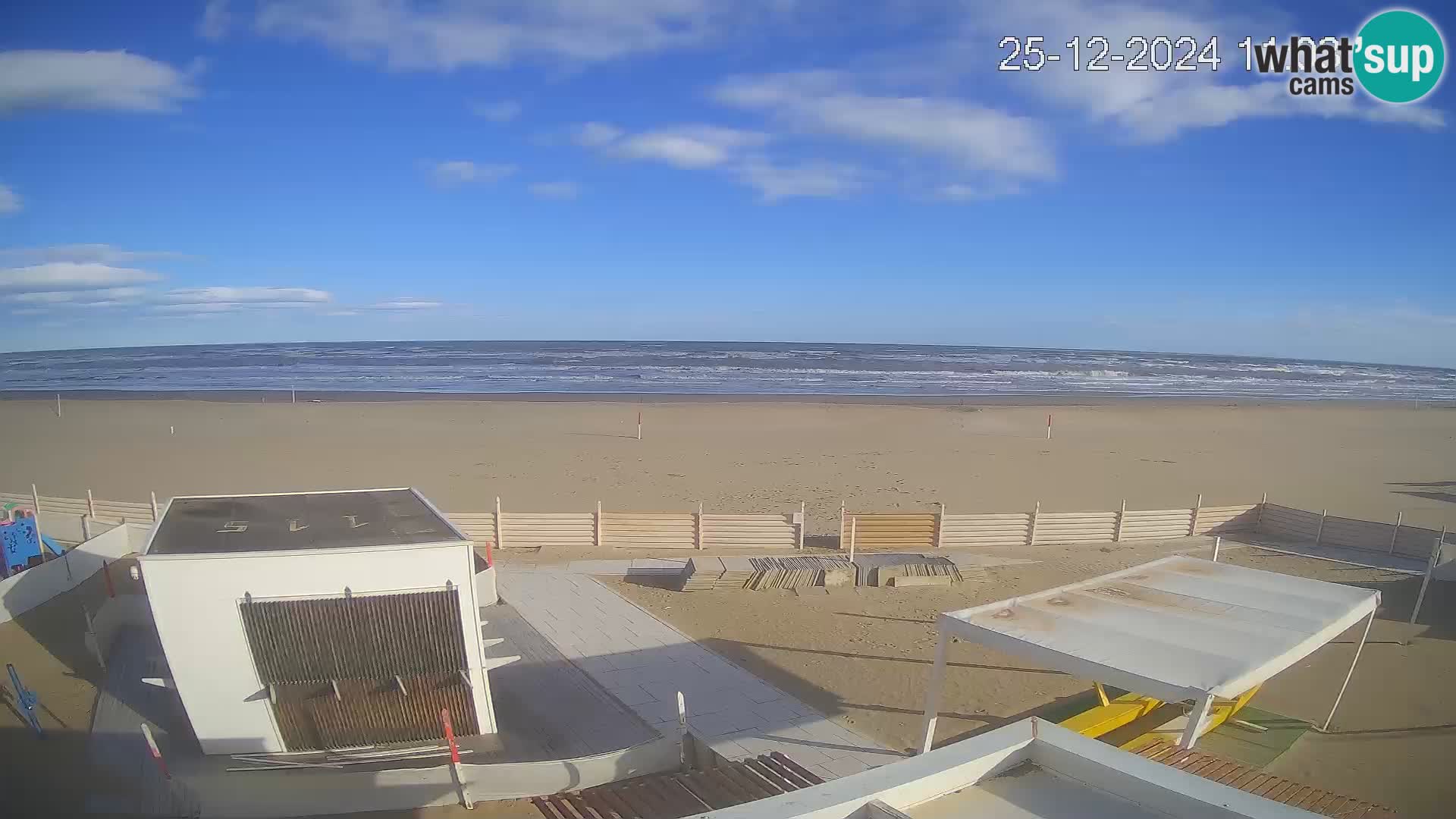 Live webcam Riccione – Bagni Oreste spiaggia 115