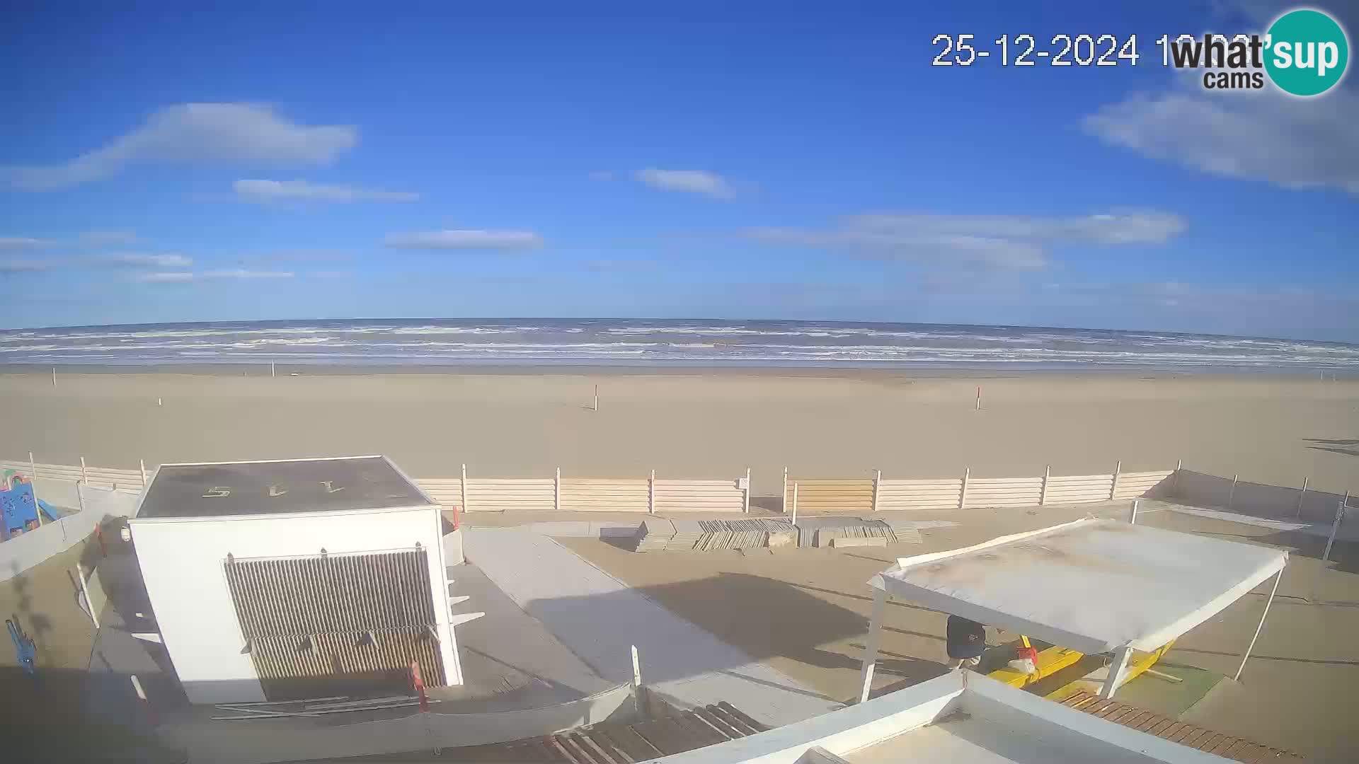 Live webcam Riccione – Bagni Oreste spiaggia 115