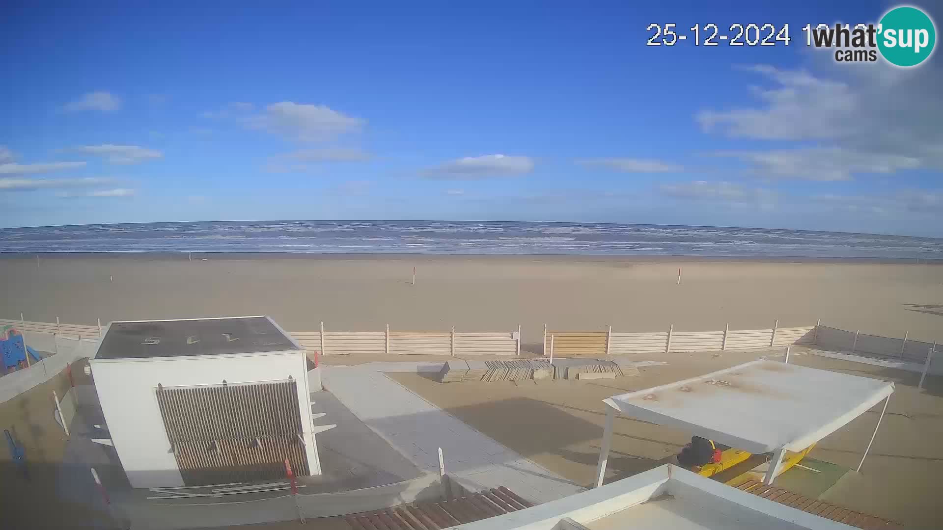 Live webcam Riccione – Bagni Oreste spiaggia 115