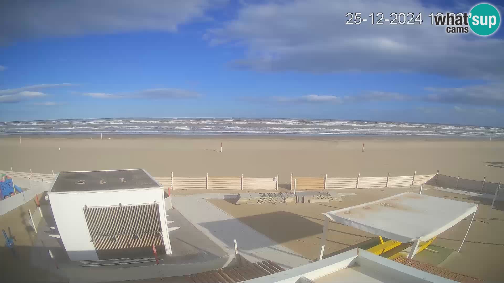 Live webcam Riccione – Bagni Oreste spiaggia 115