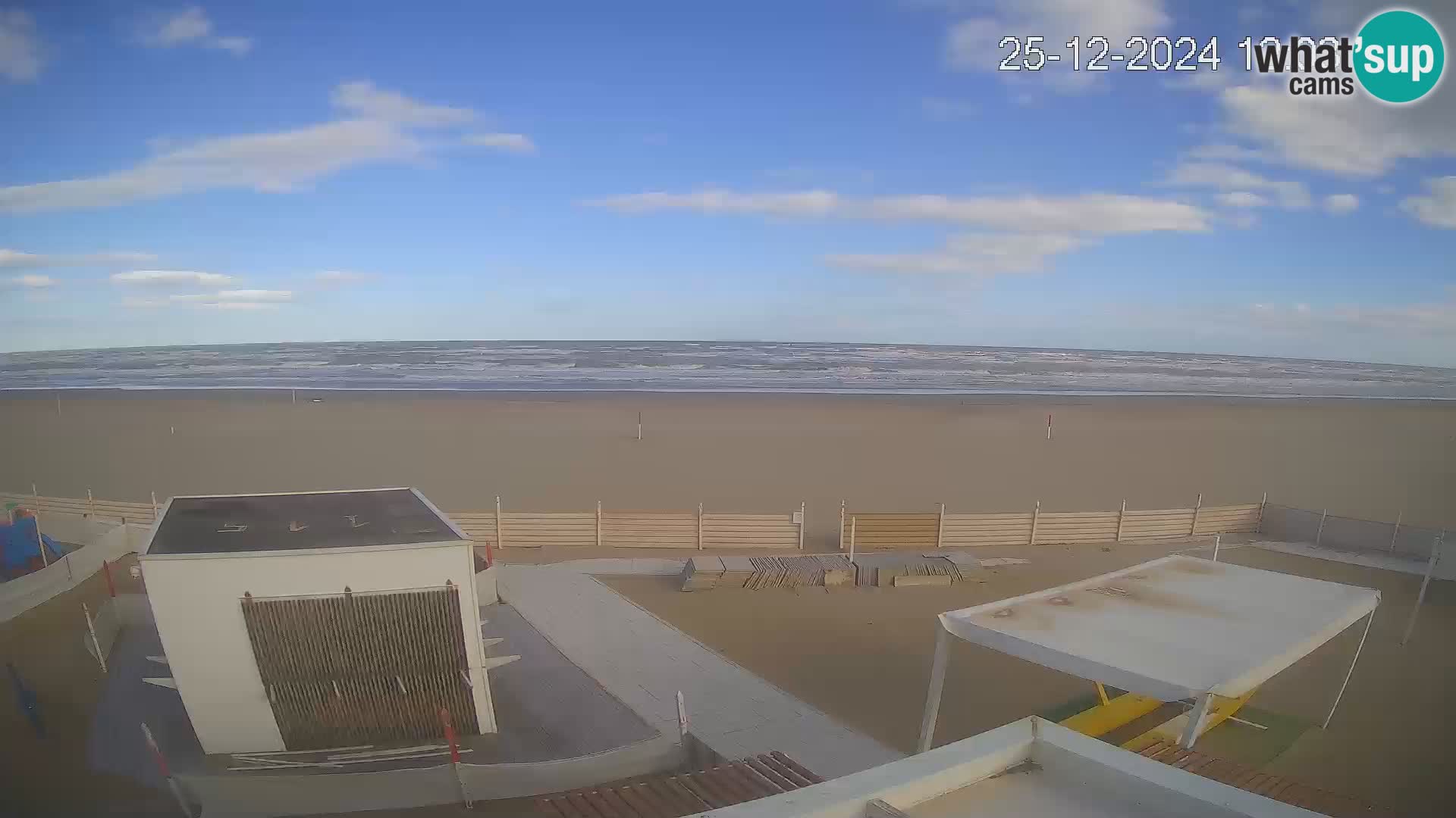 Live webcam Riccione – Bagni Oreste spiaggia 115