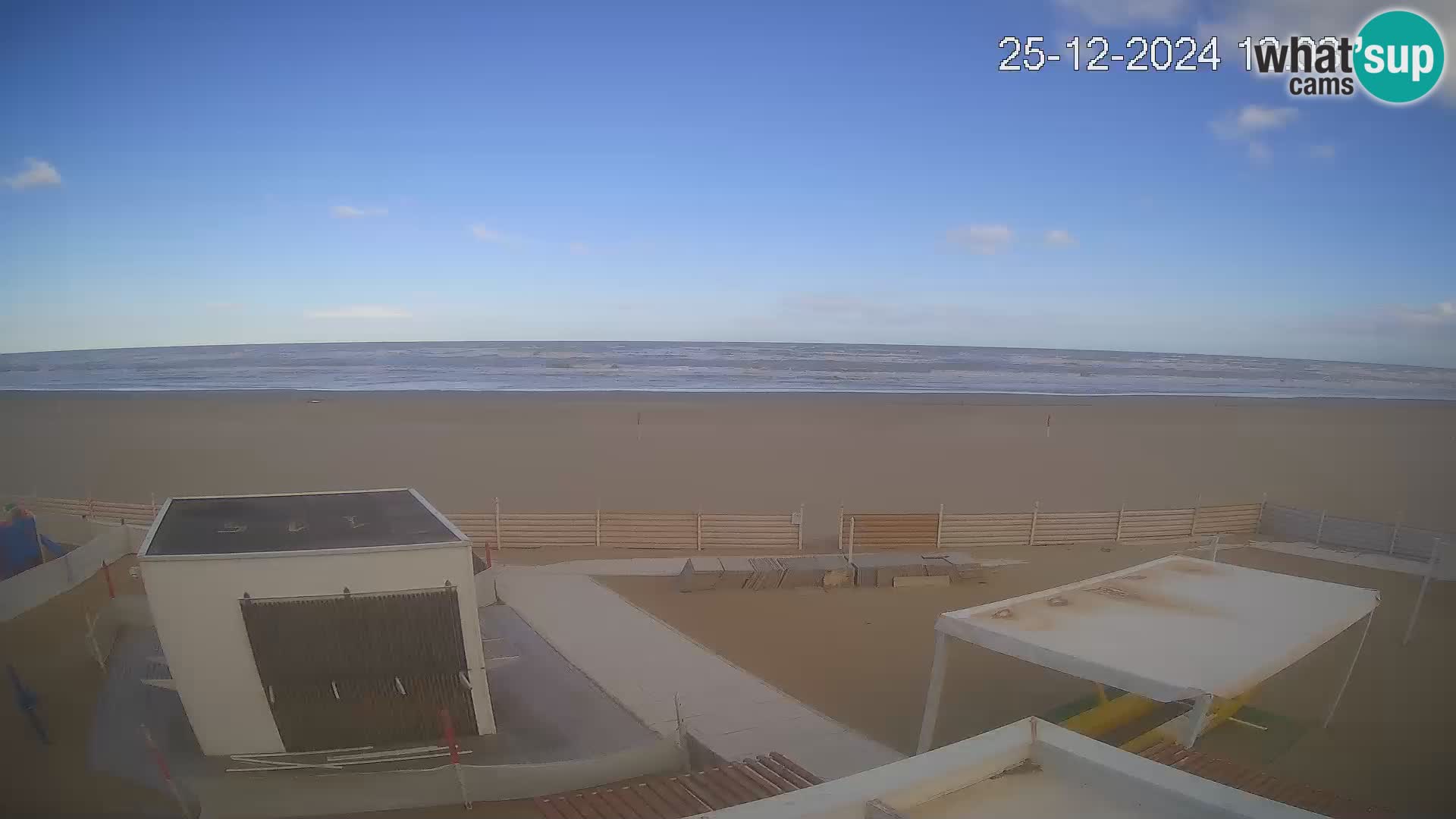 Live webcam Riccione – Bagni Oreste spiaggia 115