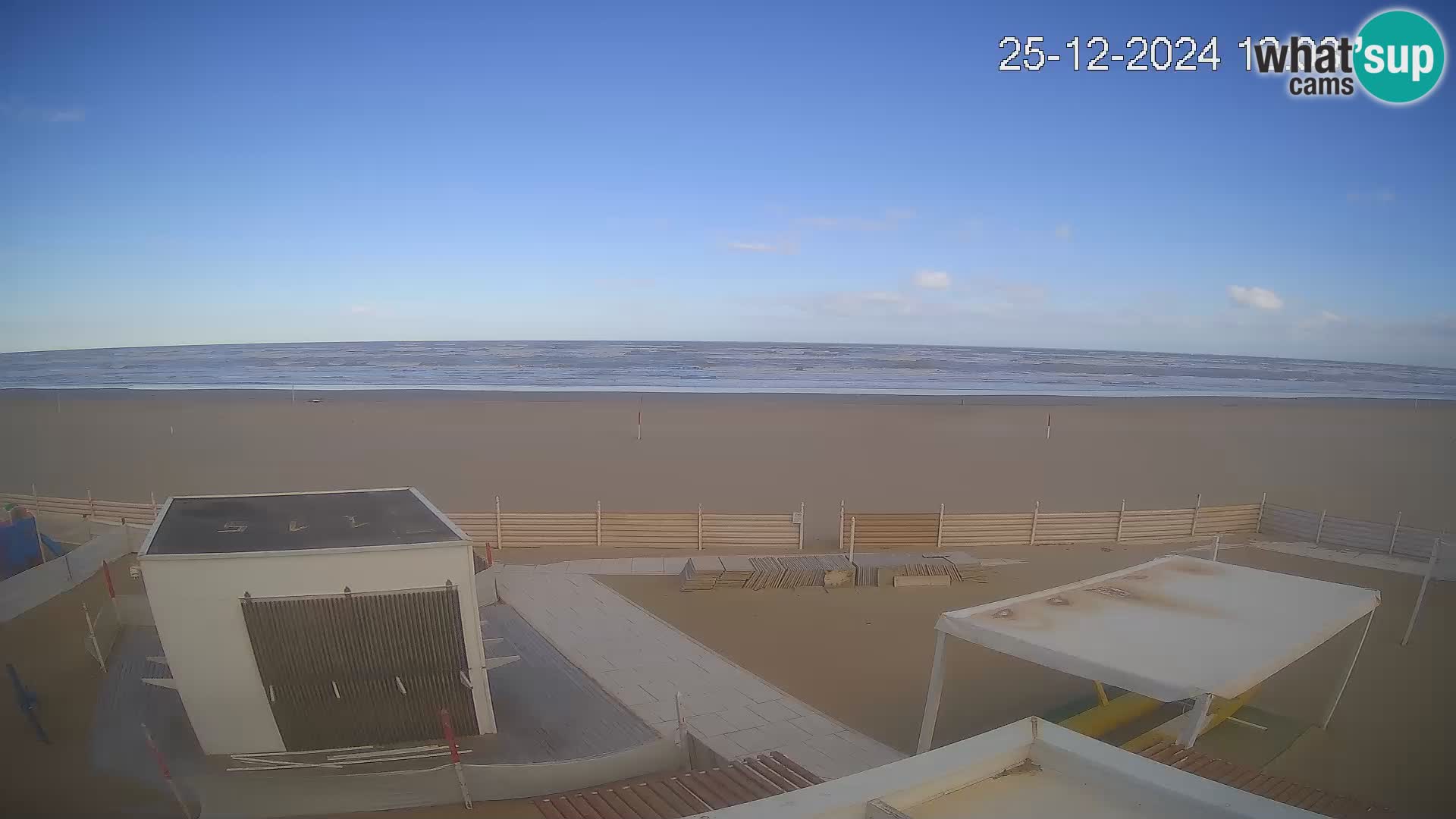 Live webcam Riccione beach – Bagni Oreste spiaggia 115