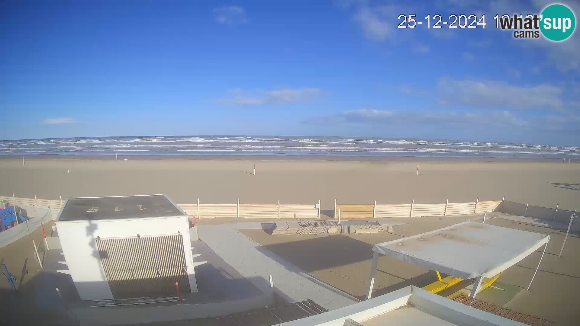 Live webcam Riccione beach – Bagni Oreste spiaggia 115